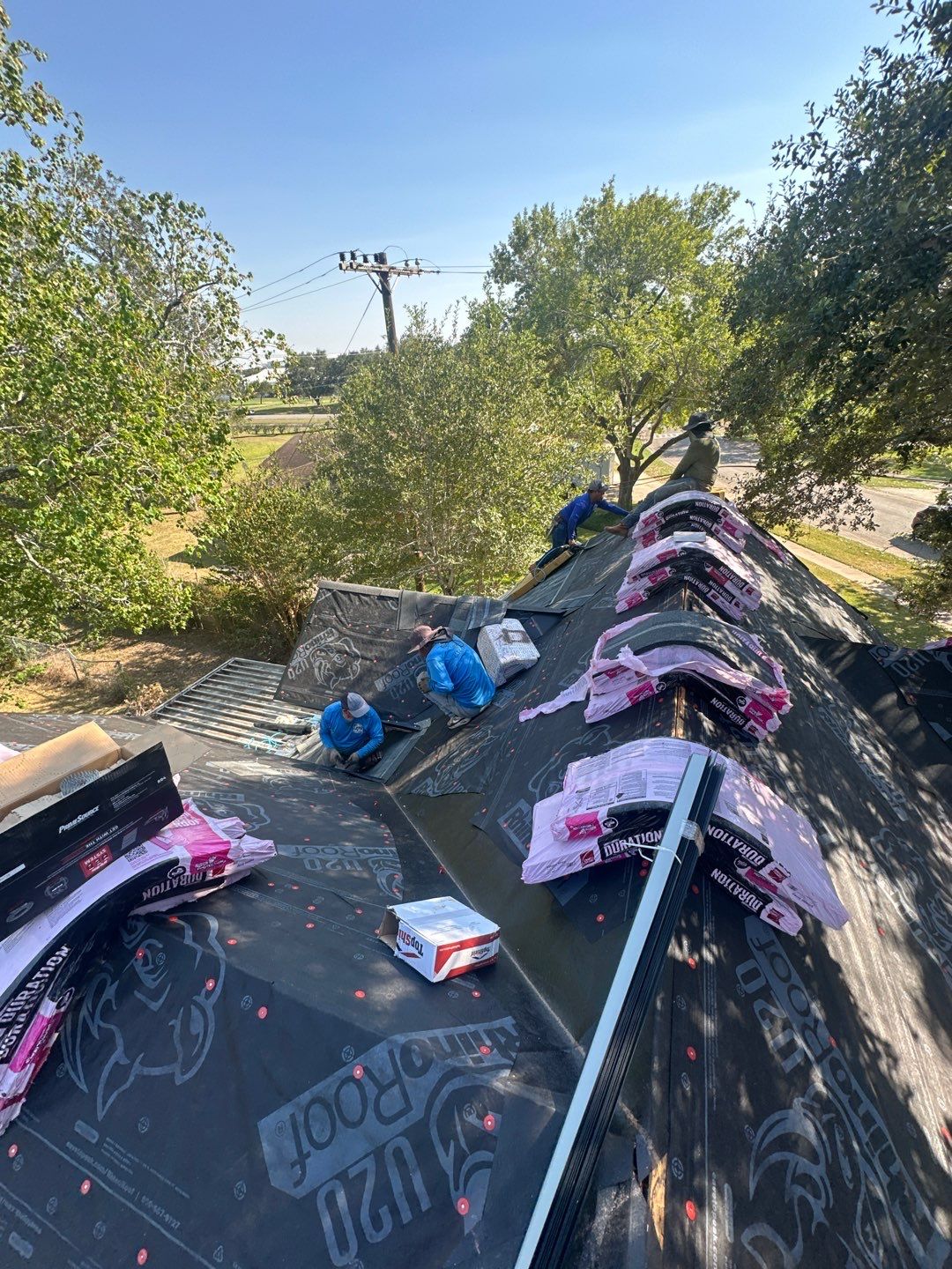 Residential Roofing Repair using Owen's Corning Duration (Lifetime) Shingles by Roof Repair Company
