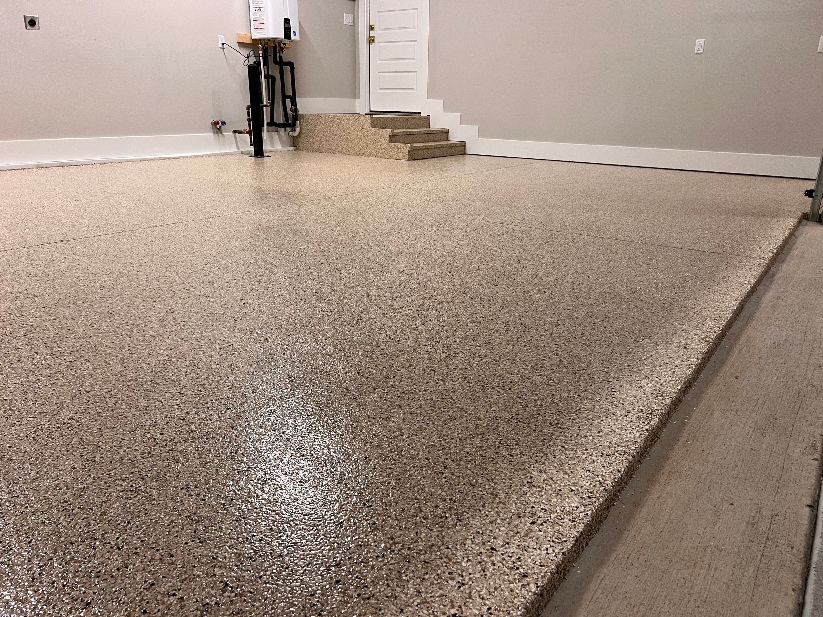 Garage Floor Coating using Shoreline by My Garage Floor Guys