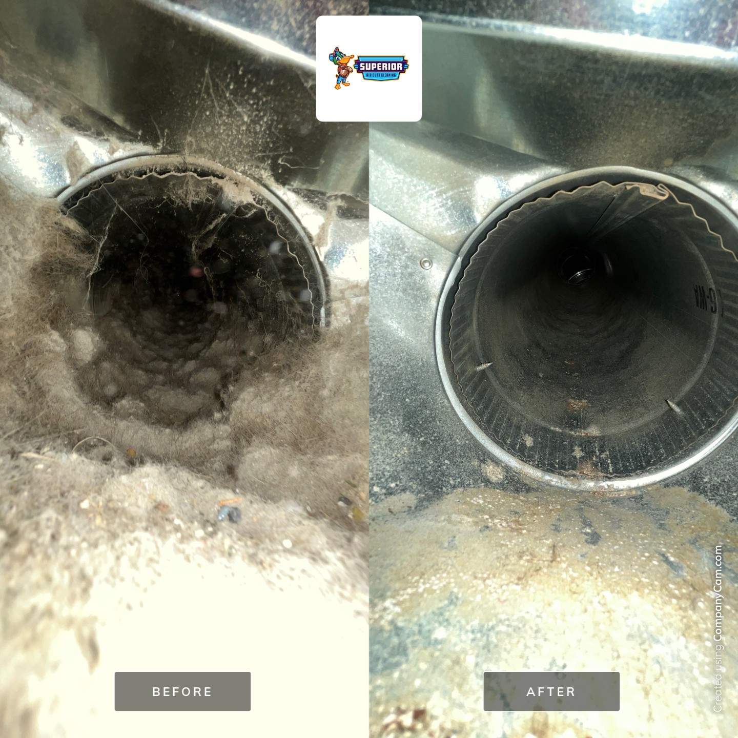 Air Duct Cleaning With a Vacuum Truck in Zelienople, PA by Superior Air Duct Cleaning