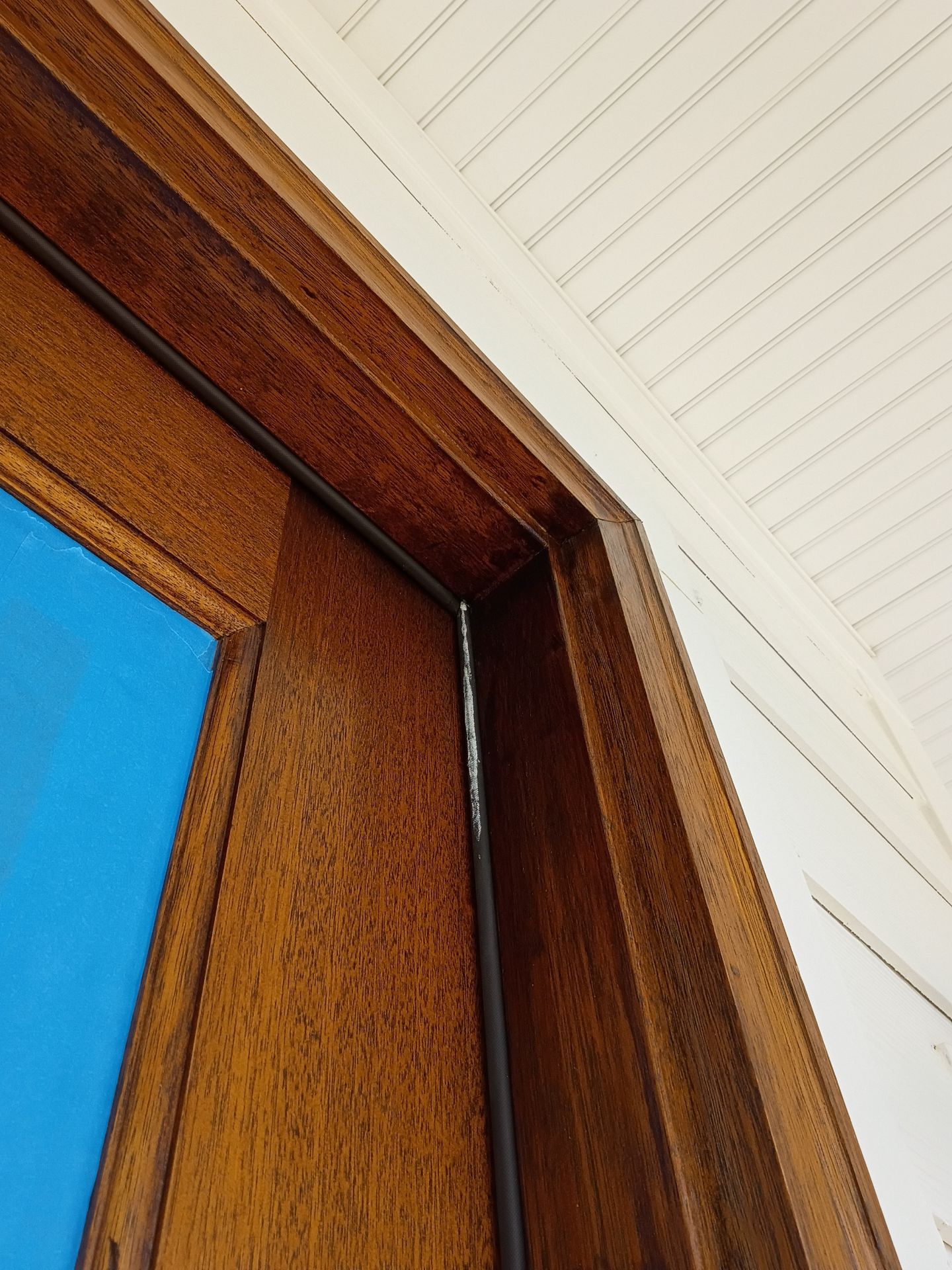 Wooden Double Door Refinishing and Patio Coating in Evans by Fresh Coat Painters of Augusta