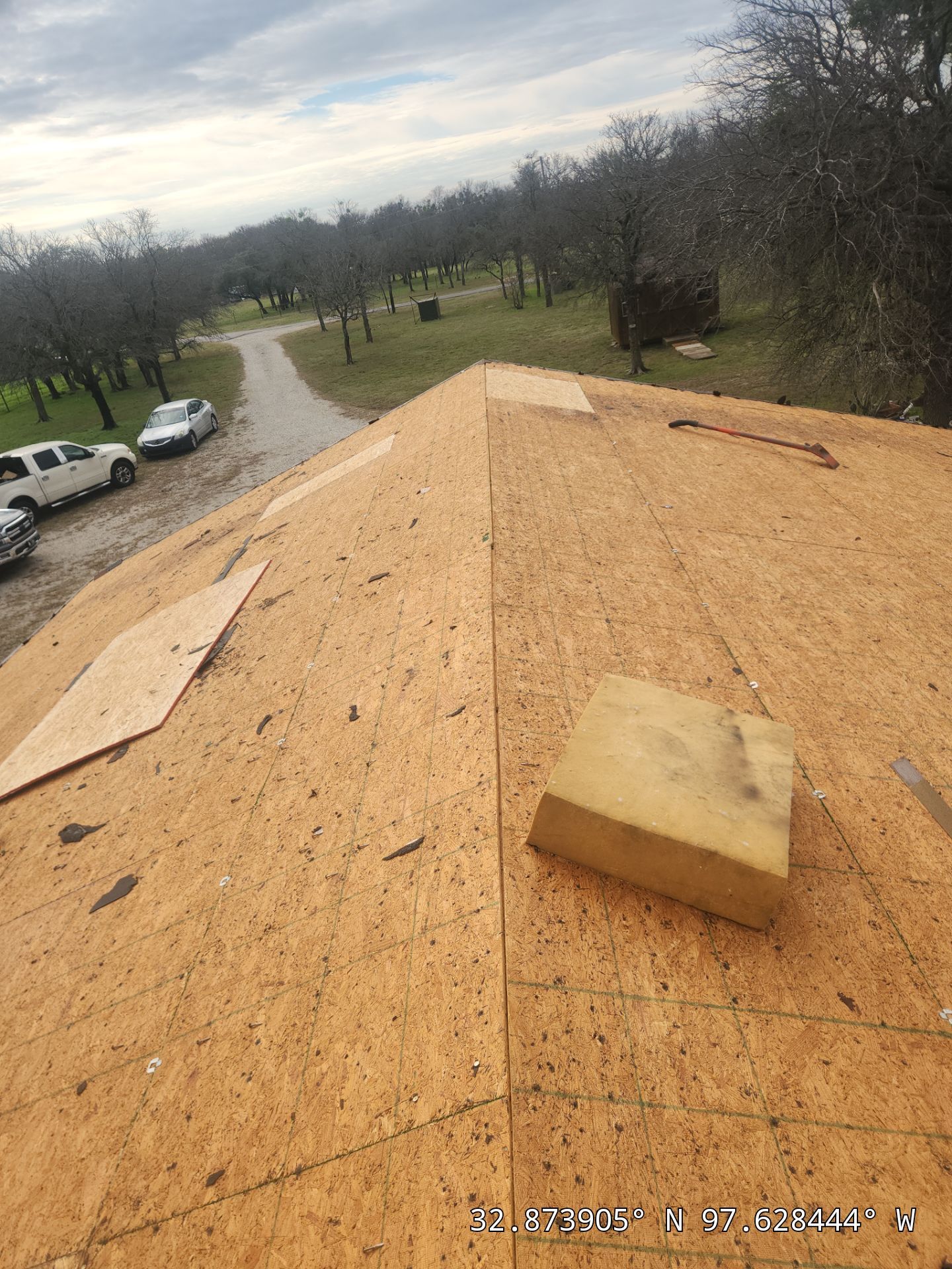 Project in Weatherford by Lonestar Roofing and Restoration LLC.