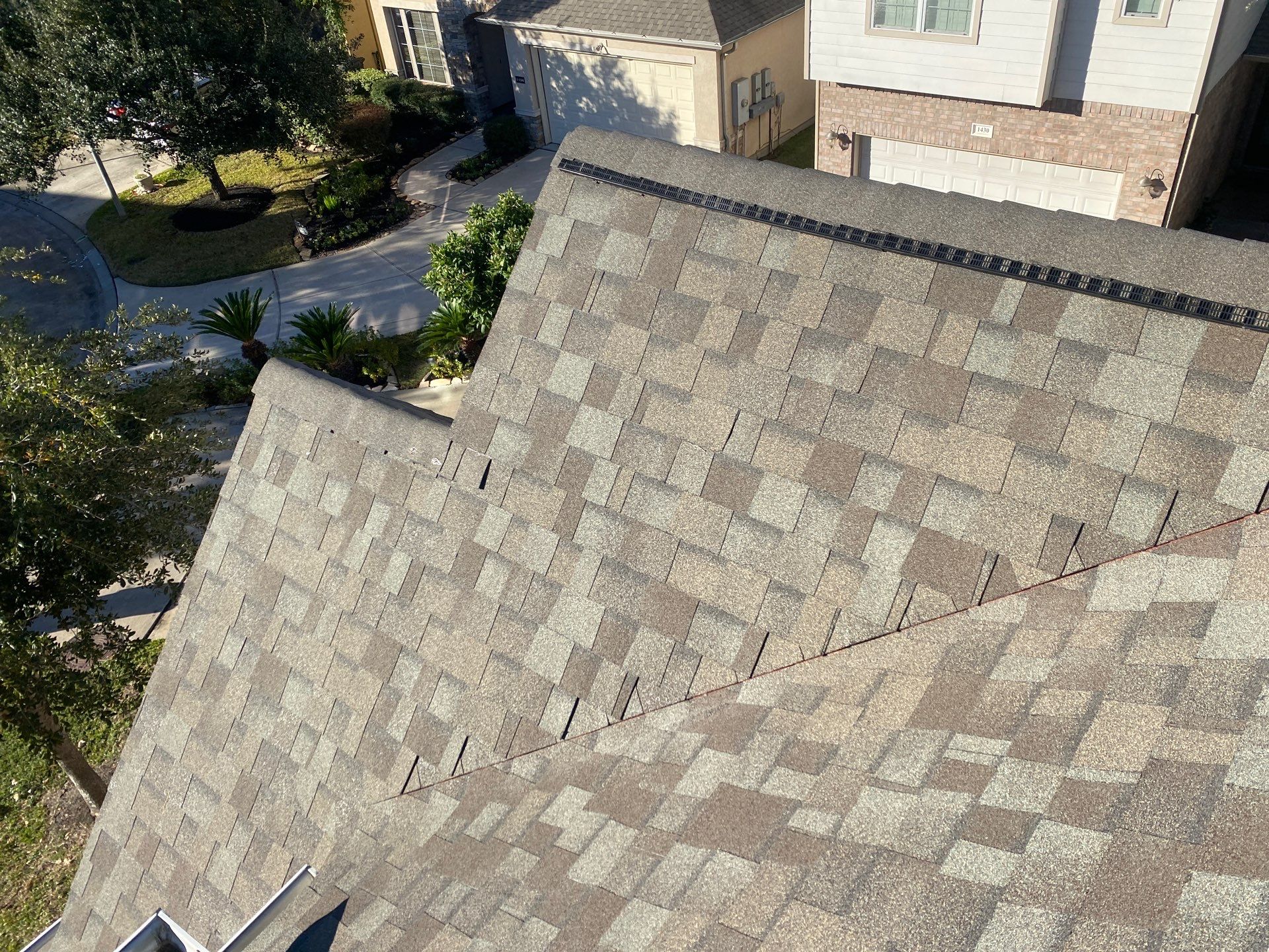 Residential Roofing Installation using Owen's Corning Duration (Lifetime) Shingles by Roof Repair Company