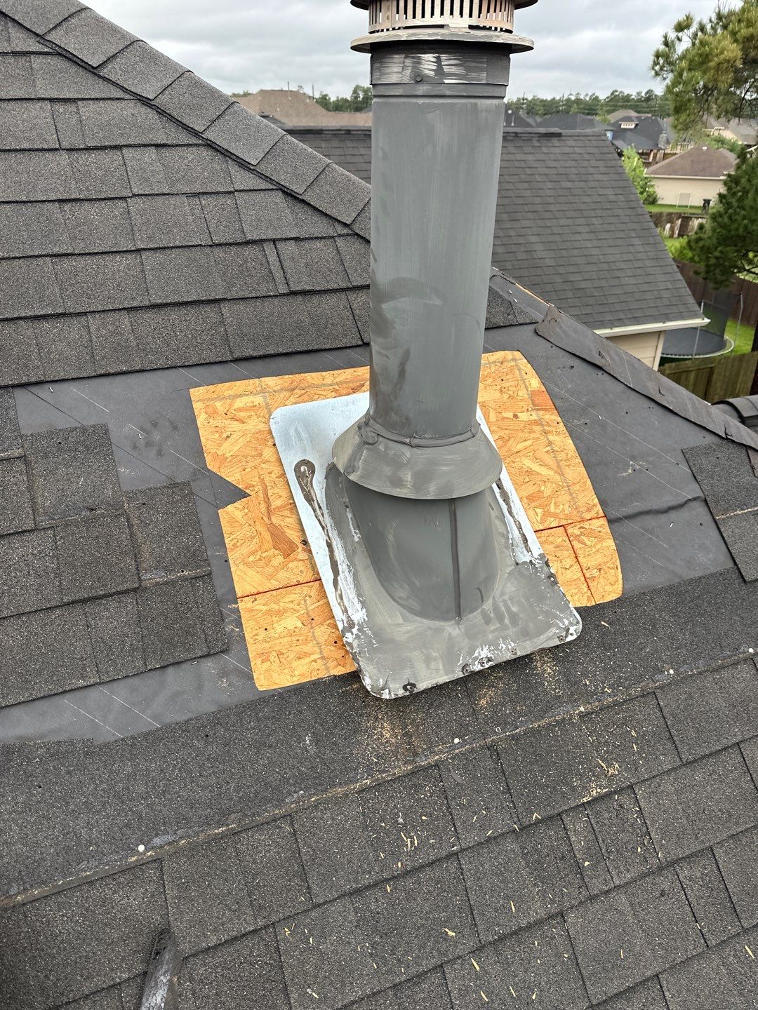 Hail Damage using Owen's Corning Duration (Lifetime) Shingles by Roof Repair Company
