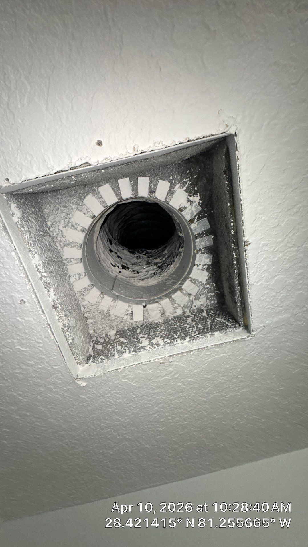 Air Duct Bath Fan Exhaust Cleaning in Orlando by Hygienic Air, Inc