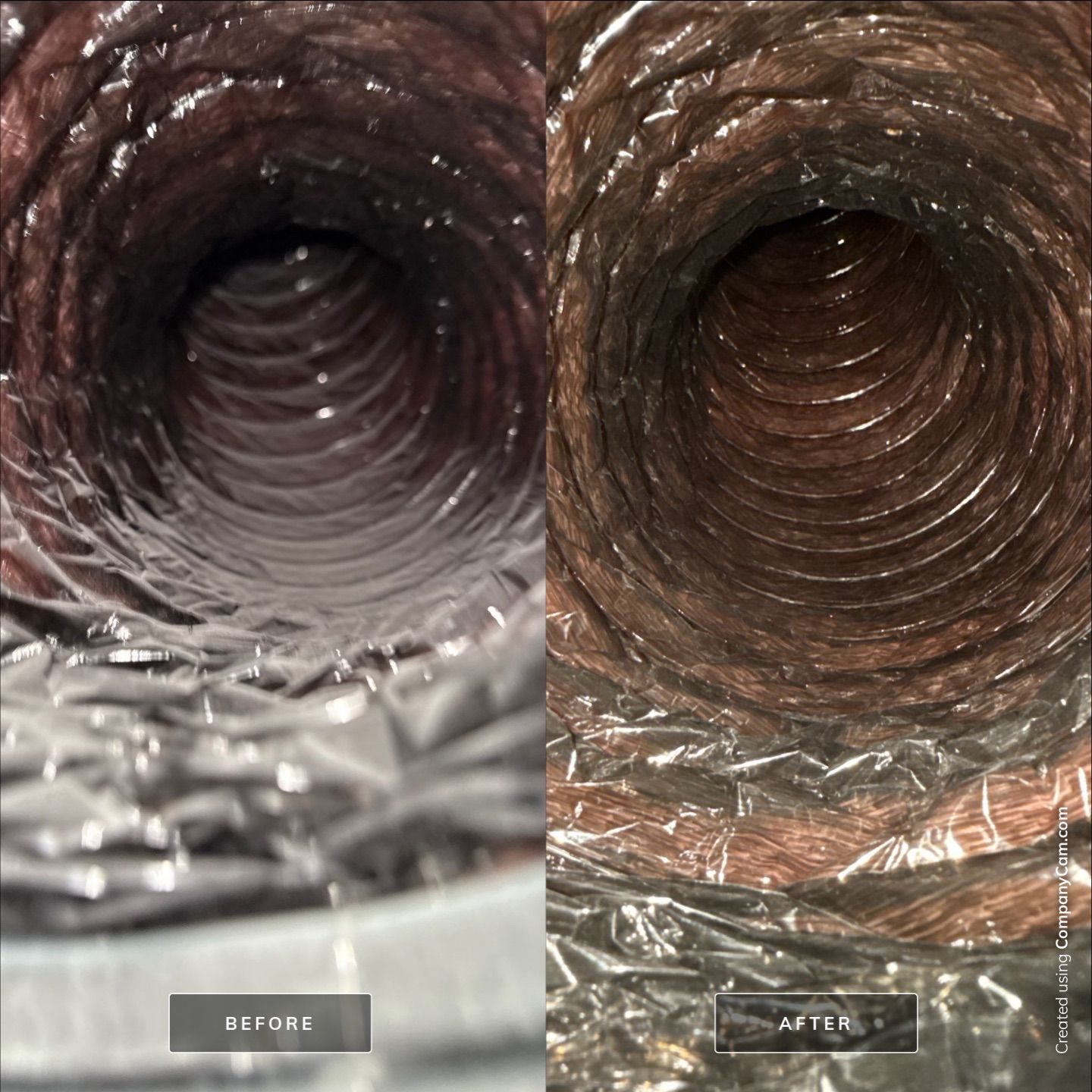 Project in Columbus by Duct Cleaning Solutions 