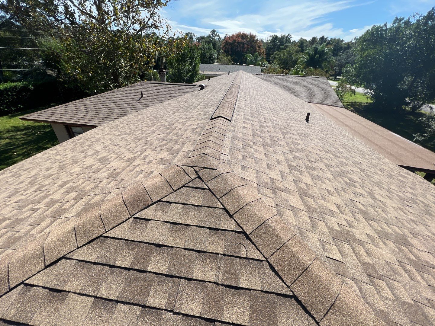 Residential Roofing Installation using GAF Timberline HDZ by 1st Class Roofing, Inc.
