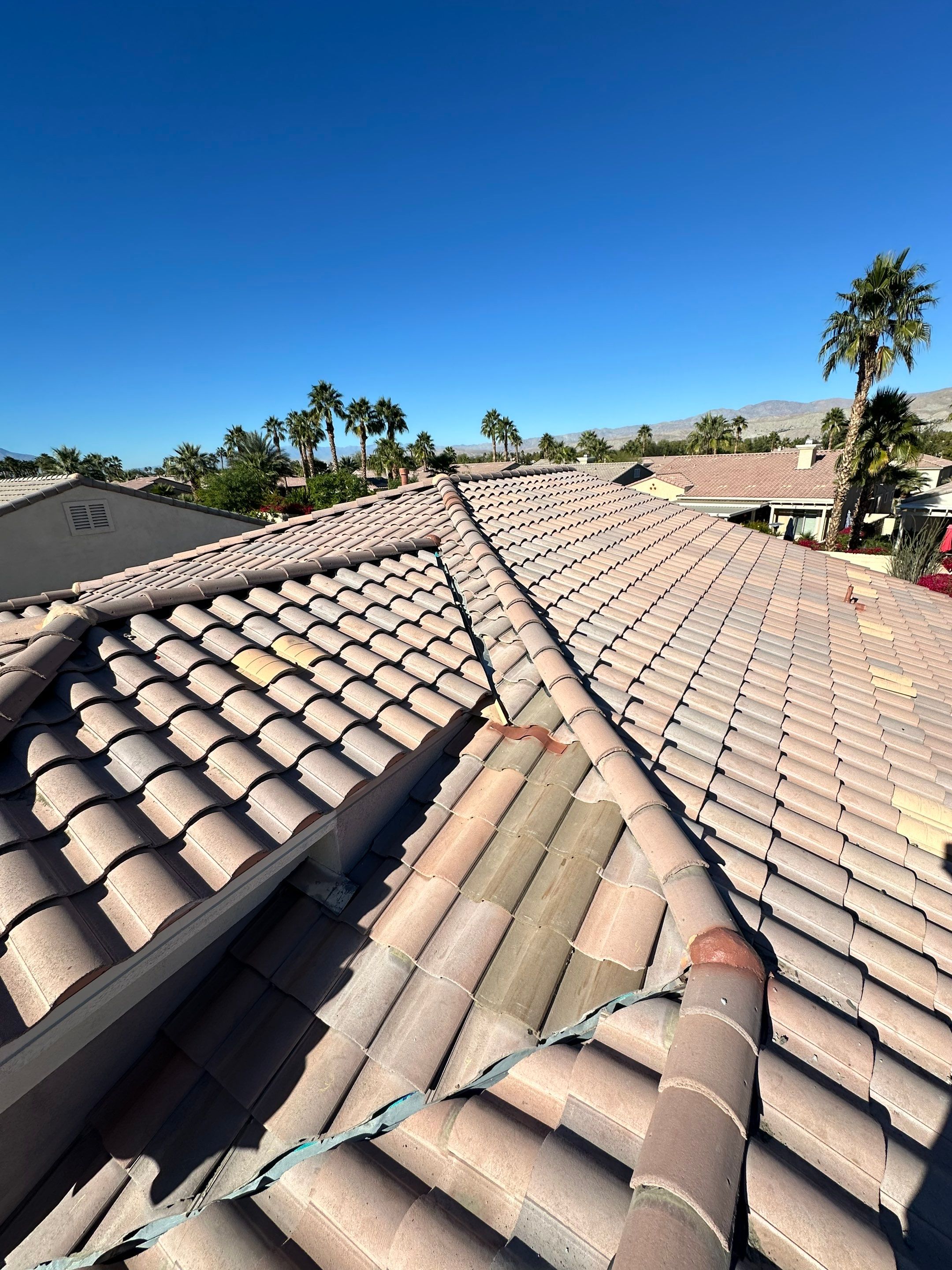 Project in Indio by Desert Roof Concepts