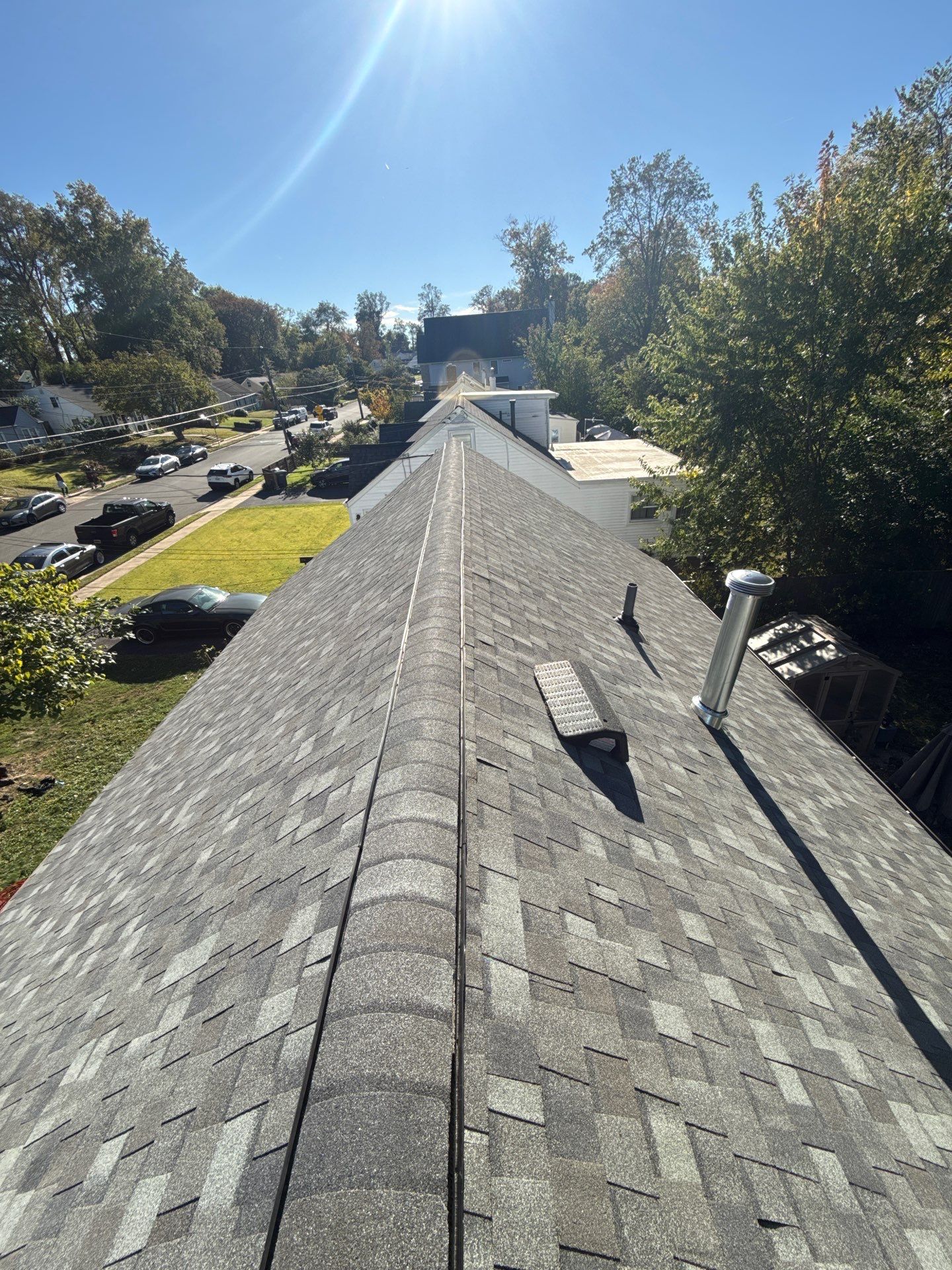Falls Church  : Residential Roof Replacement with CertainTeed Landmark Pro in Max Def Georgetown Gray by RM Banning, Inc.