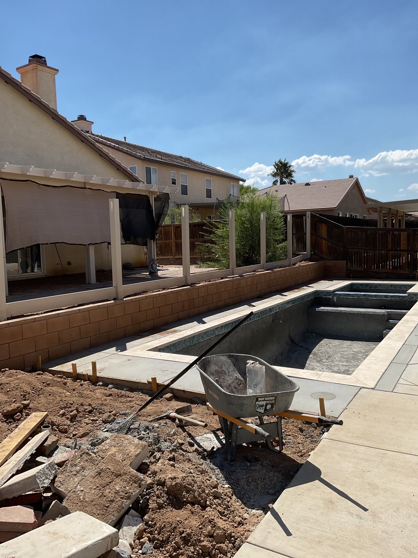 Fence Installation using Vinyl by Fence Guys Inc. 