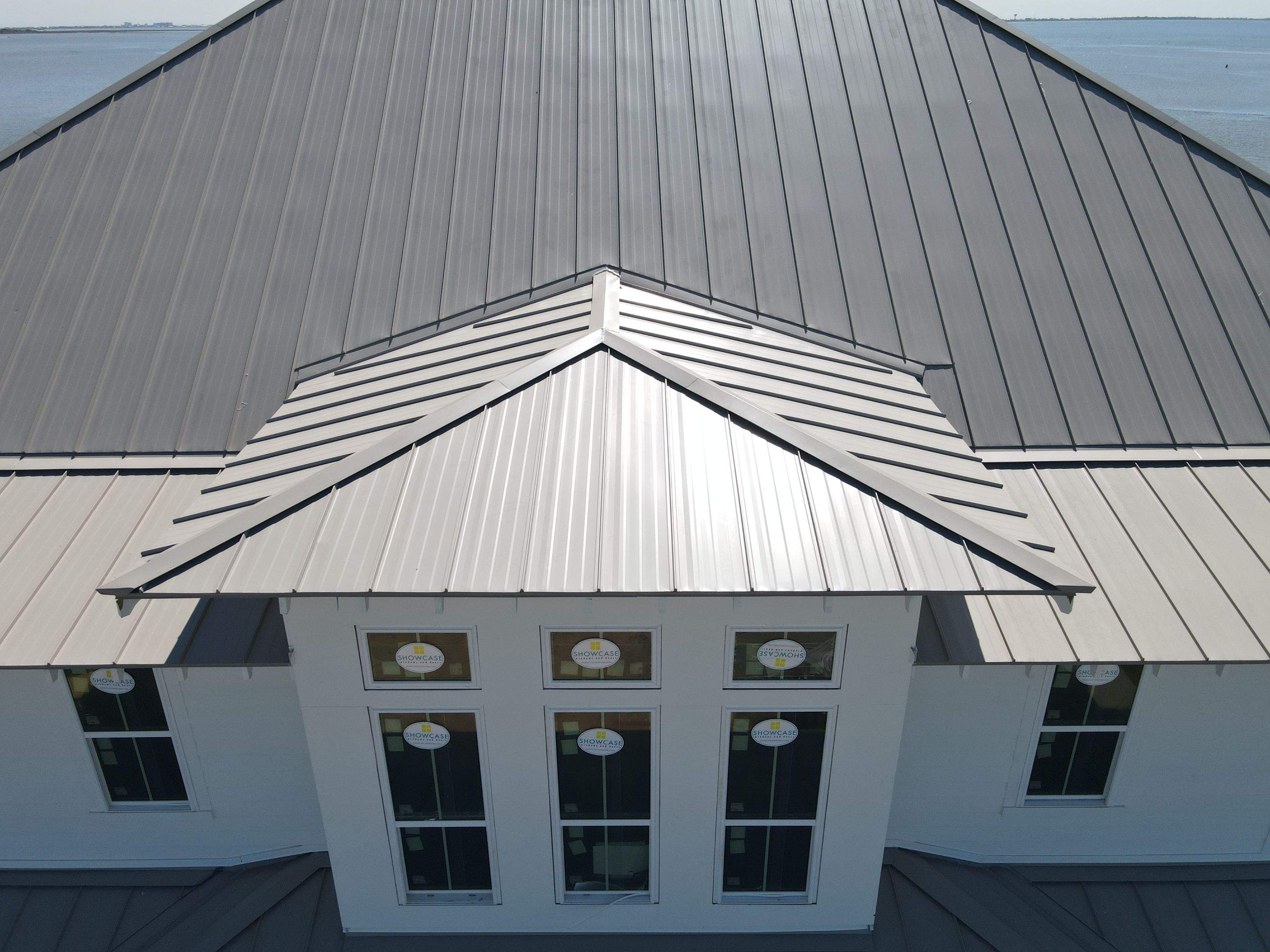 Metal Roof  using McElroy Metals - Ash Gray by Level 7 Companies