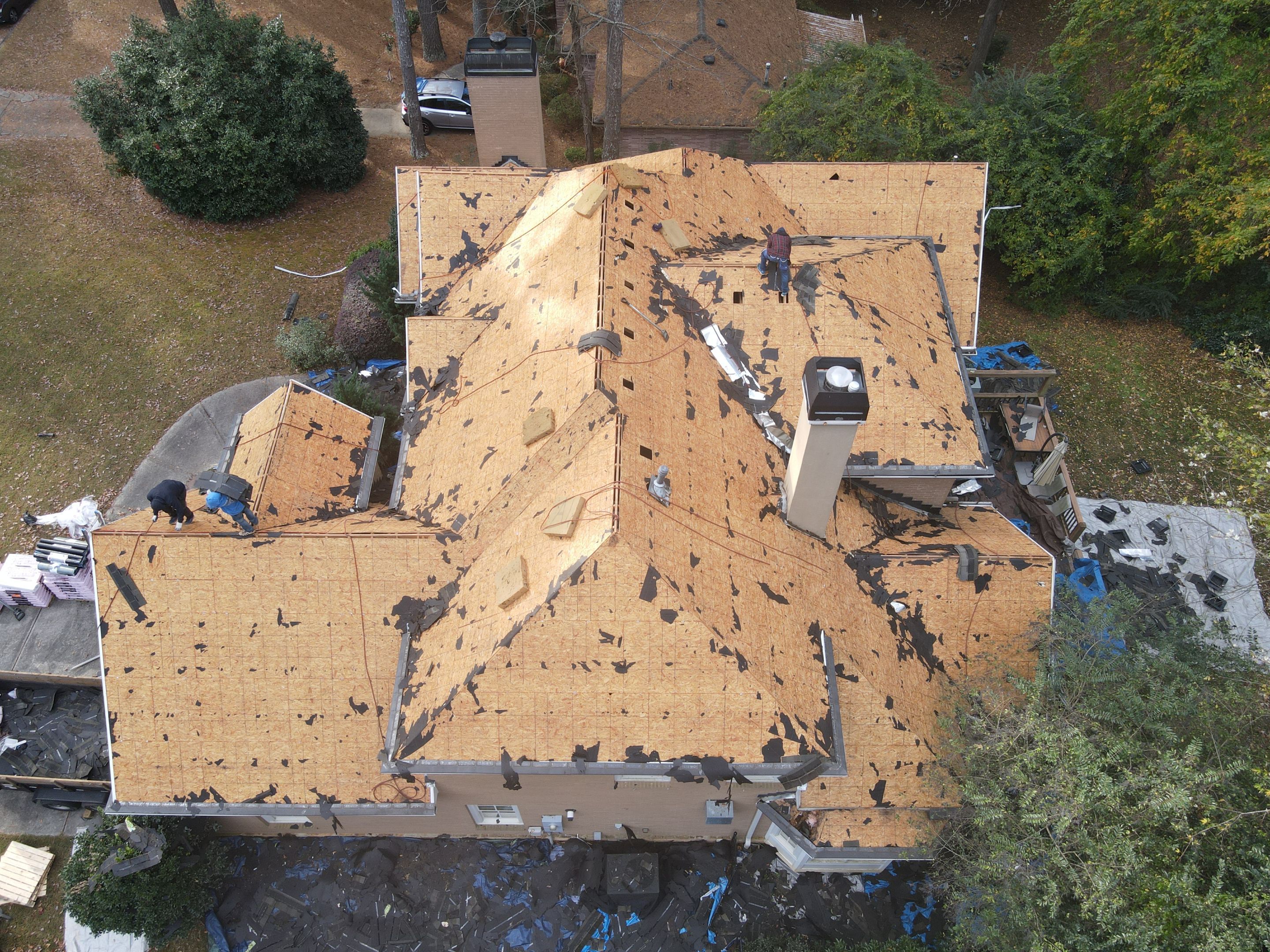 Residential Roofing Installation using Owens Corning by Inspector Roofing and Restoration