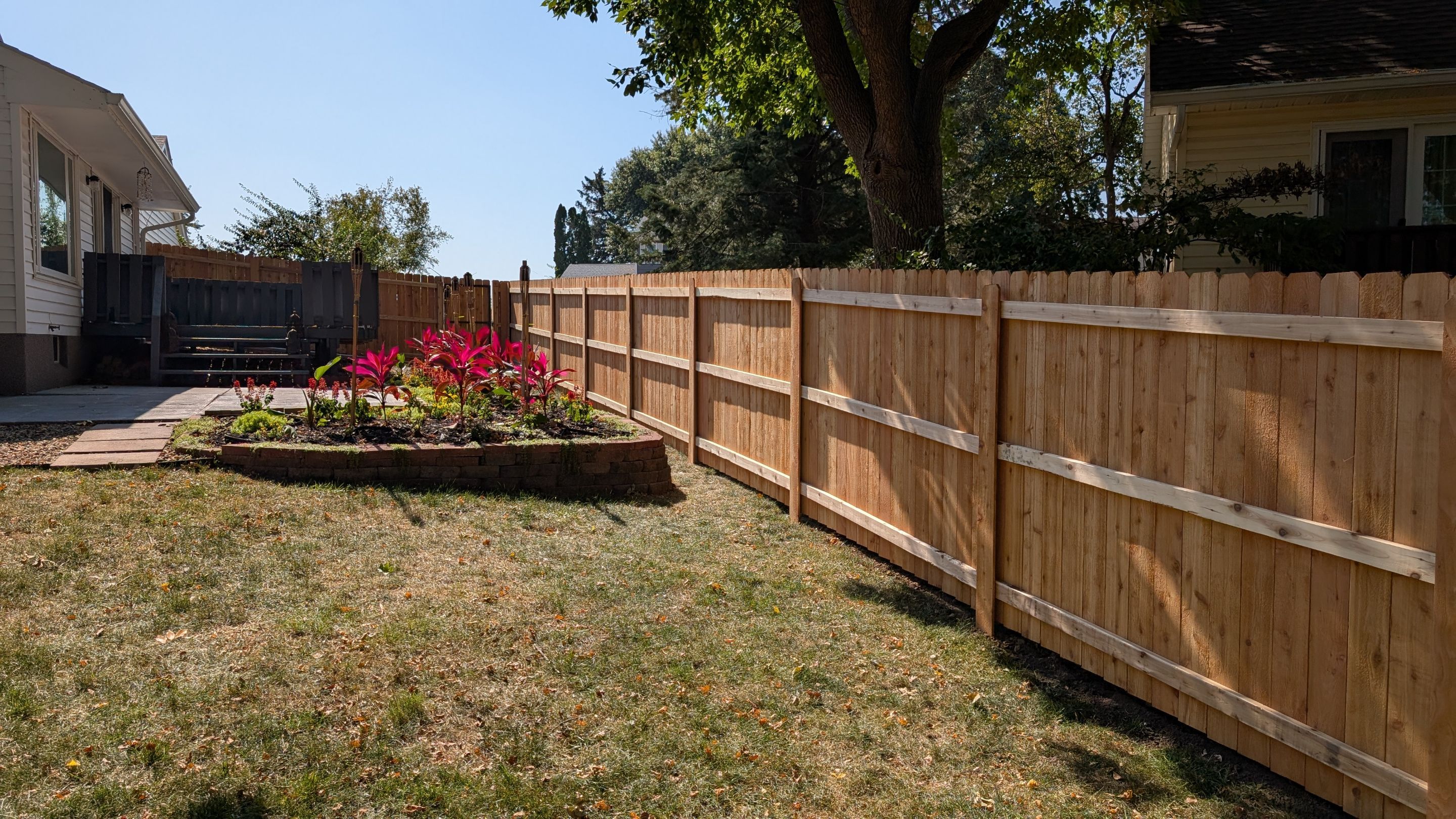 Project in Cedar Falls by Perfect Picket Fence and Stain