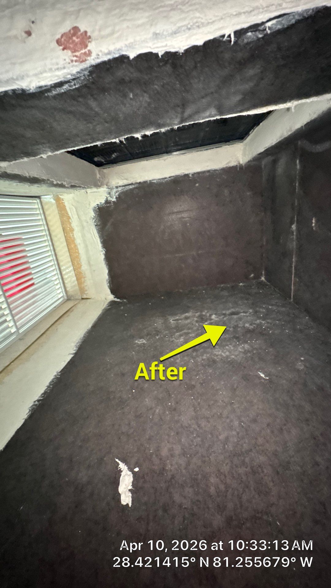 Air Duct Bath Fan Exhaust Cleaning in Orlando by Hygienic Air, Inc