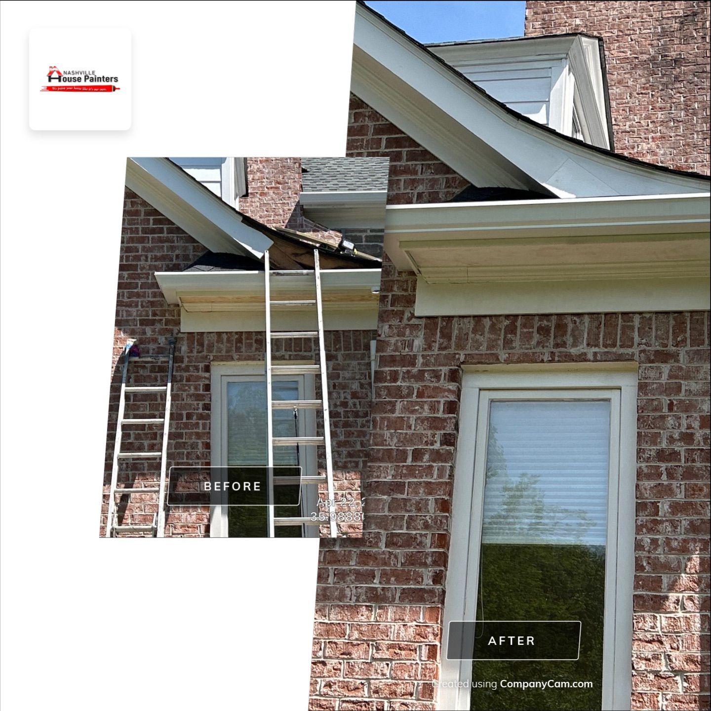 Brentwood - Sunset Rd. Exterior  by Nashville House Painters 