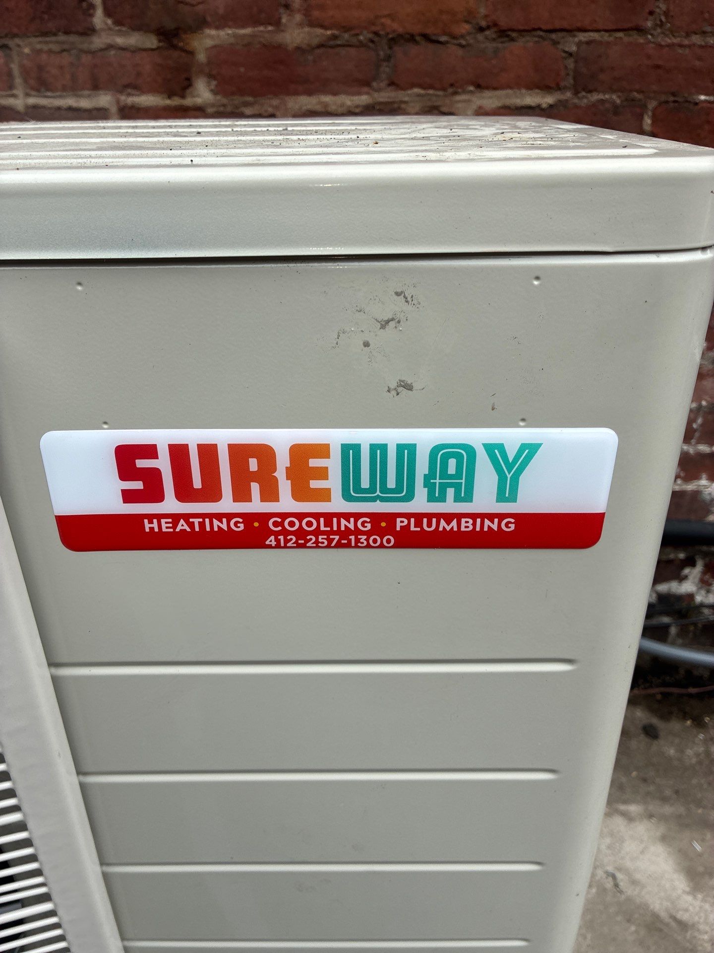 Installing new high efficiency Heat Pump Amana S-Series Heating and Cooling System by Sureway Comfort John Wilcox Plumbing Heating Cooling