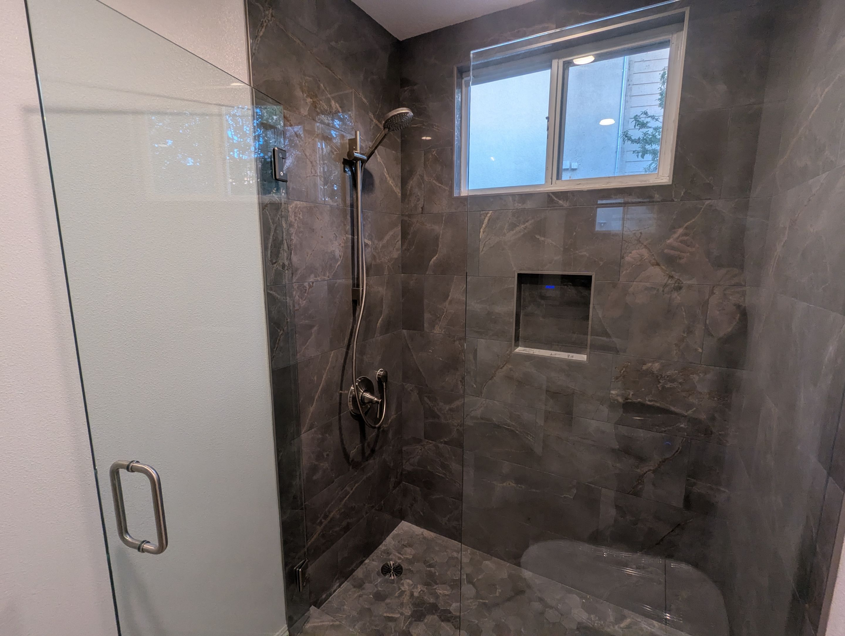 Setting Finish in a new Custom Home by Professional Plumbing Inc 