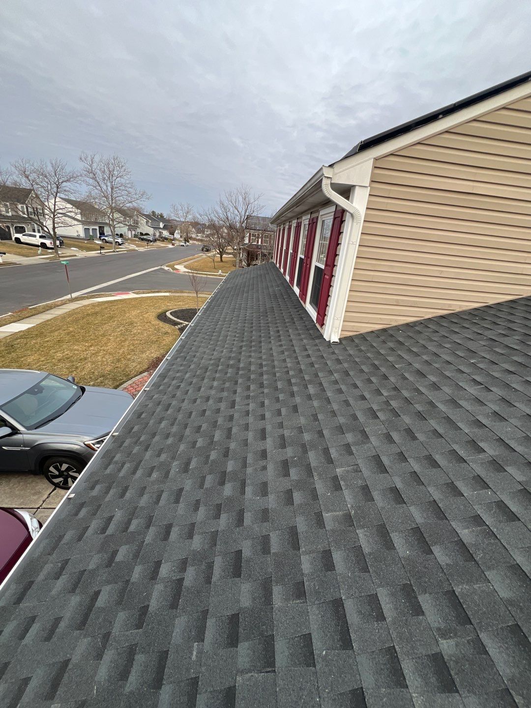 Estate Gray Shingles by Reimagine Roofing