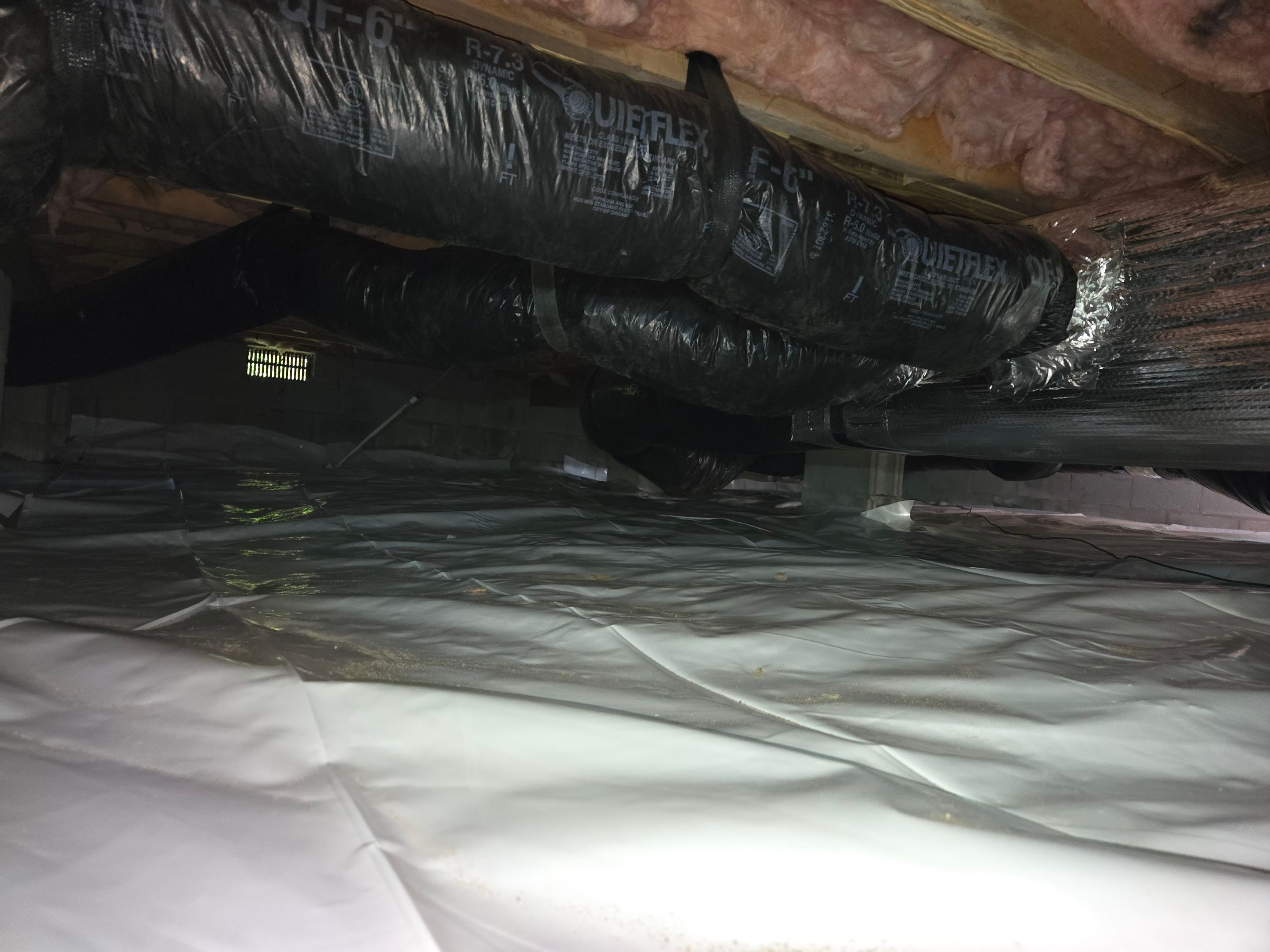 Project in Carrollton by Patriot Crawl Space Repairs