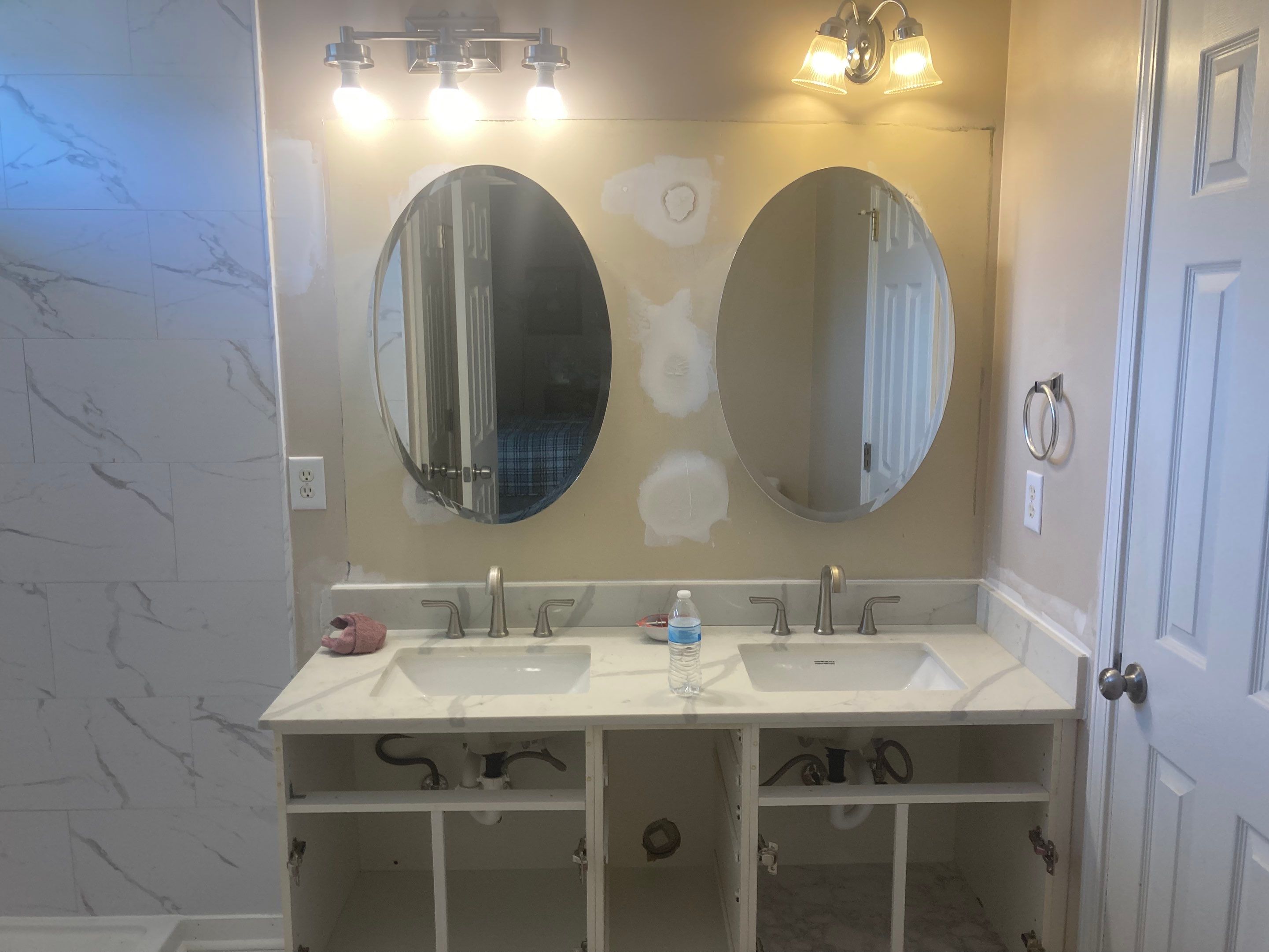 Hickory Point - Bathroom Update by Pillar and Pine