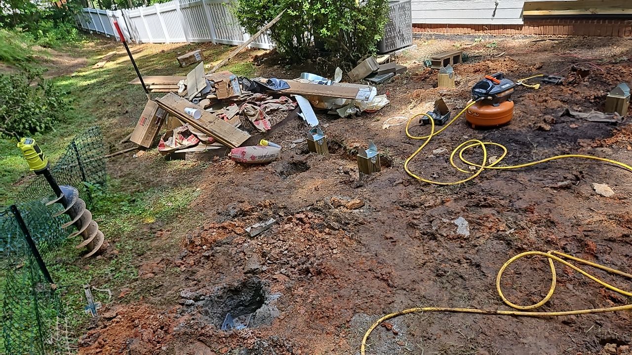 Jameswood Lane - Composite Deck Build by Pillar and Pine