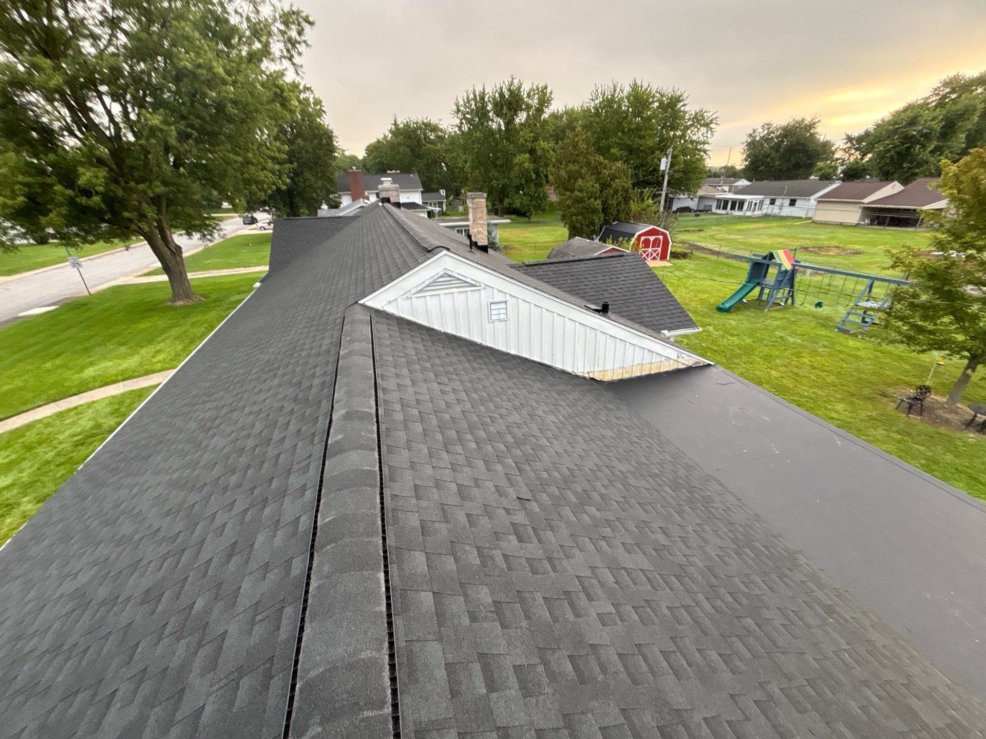 Residential Roofing Installation using GAF Timberline HDZ Pewter Gray by Nitro Roofing and Construction