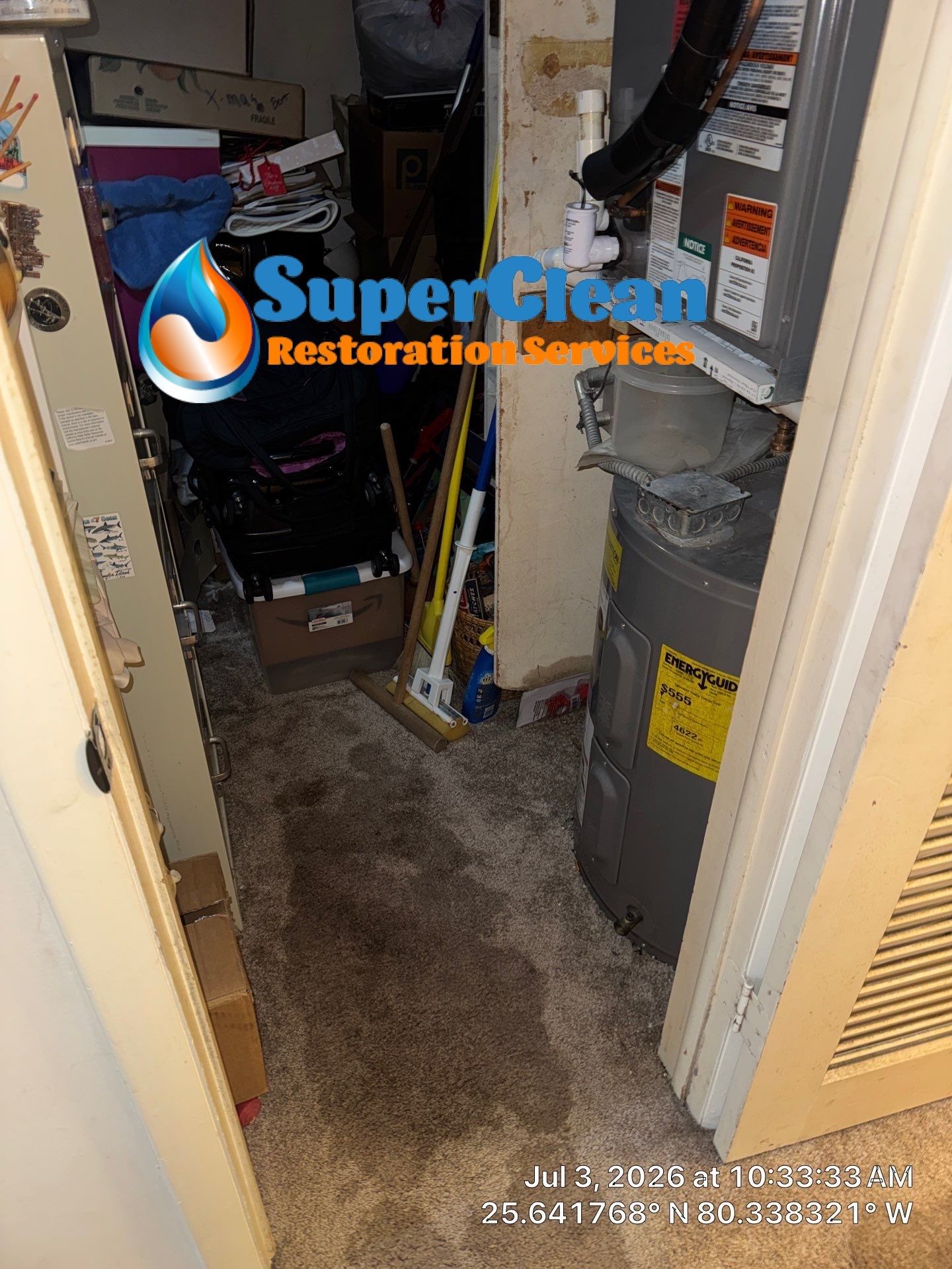 Comprehensive Water Damage Mitigation and Structural Drying in Miami by SuperClean