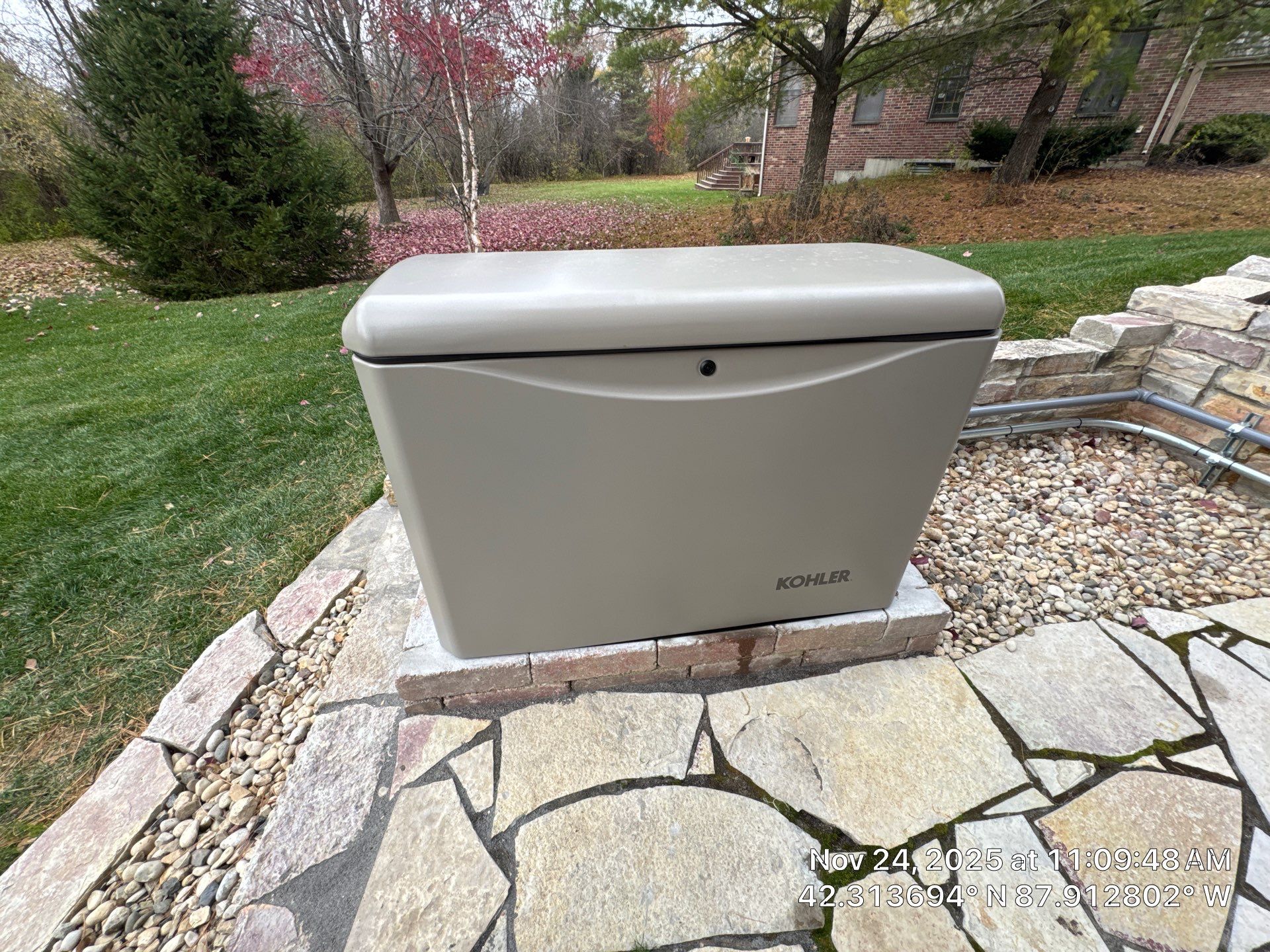KOHLER 26RCA Standby Generator & 200A Transfer Switch Installation – Libertyville, IL | GSHA Services, LTD by GSHA Services LTD