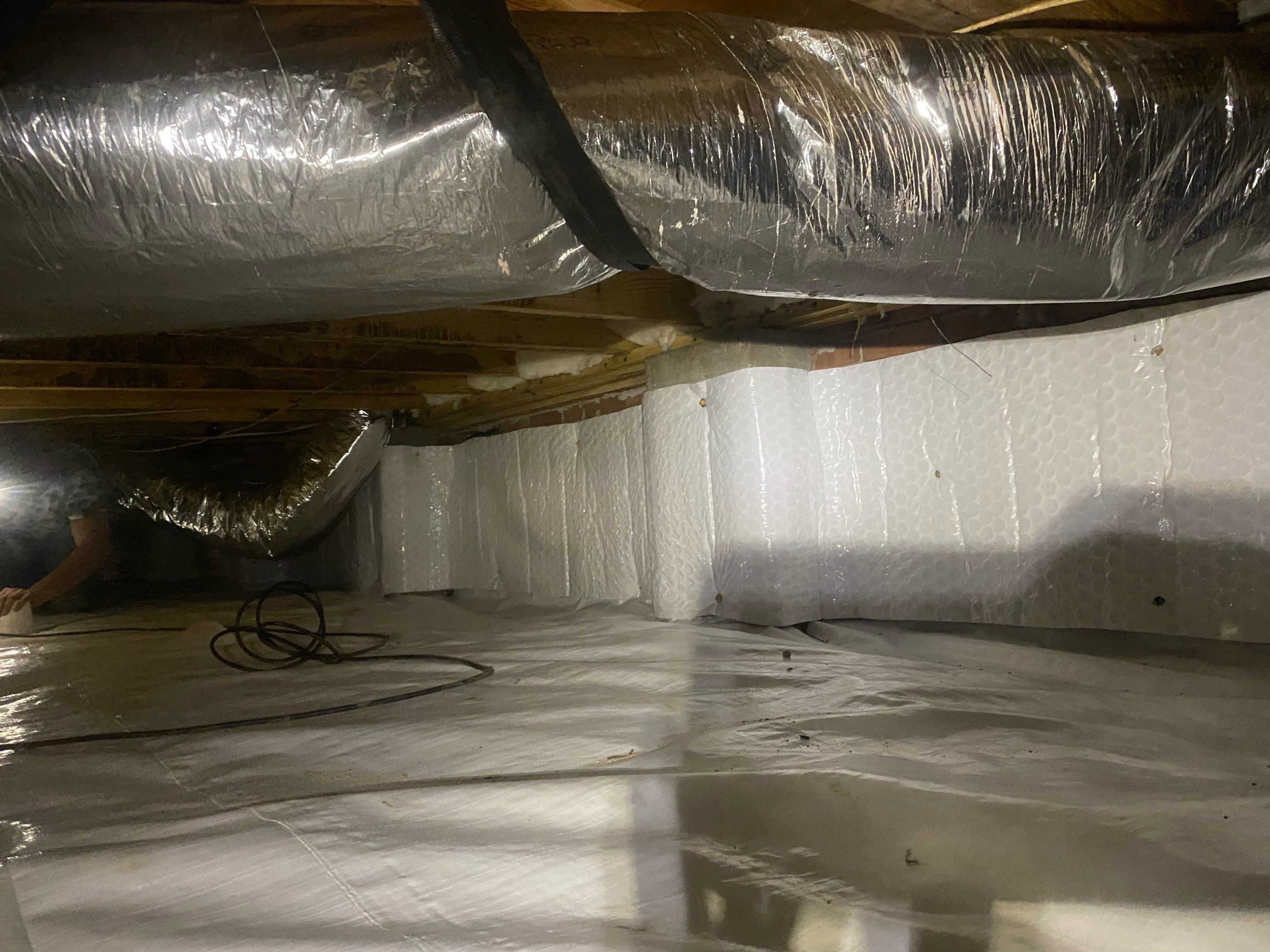 Impact Choice Encapsulation using YCS Pro Cleaner by Impact Crawlspace