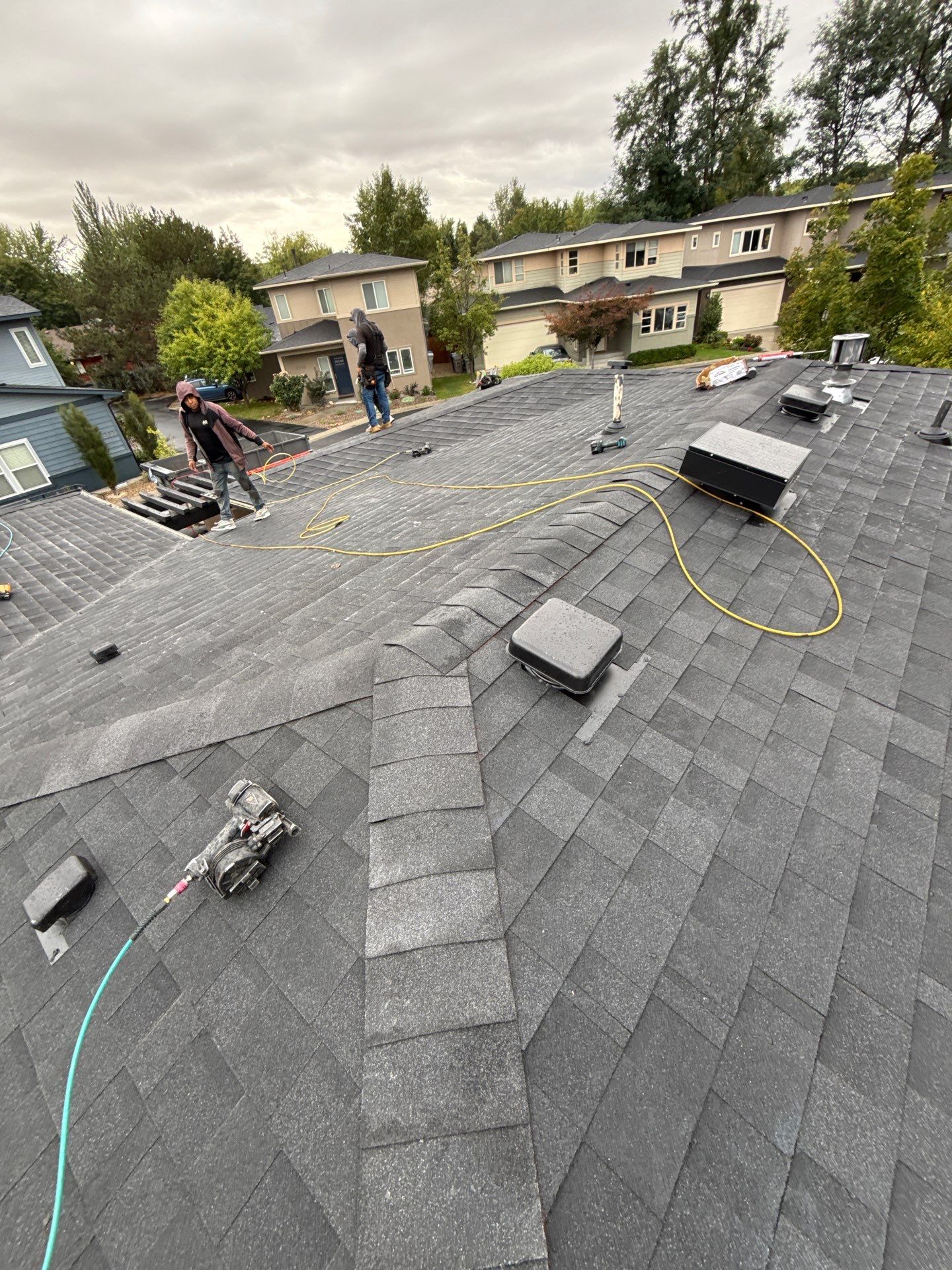 Residential Roof Replacement with Architectural Shingles in Boise by Olive Roofing