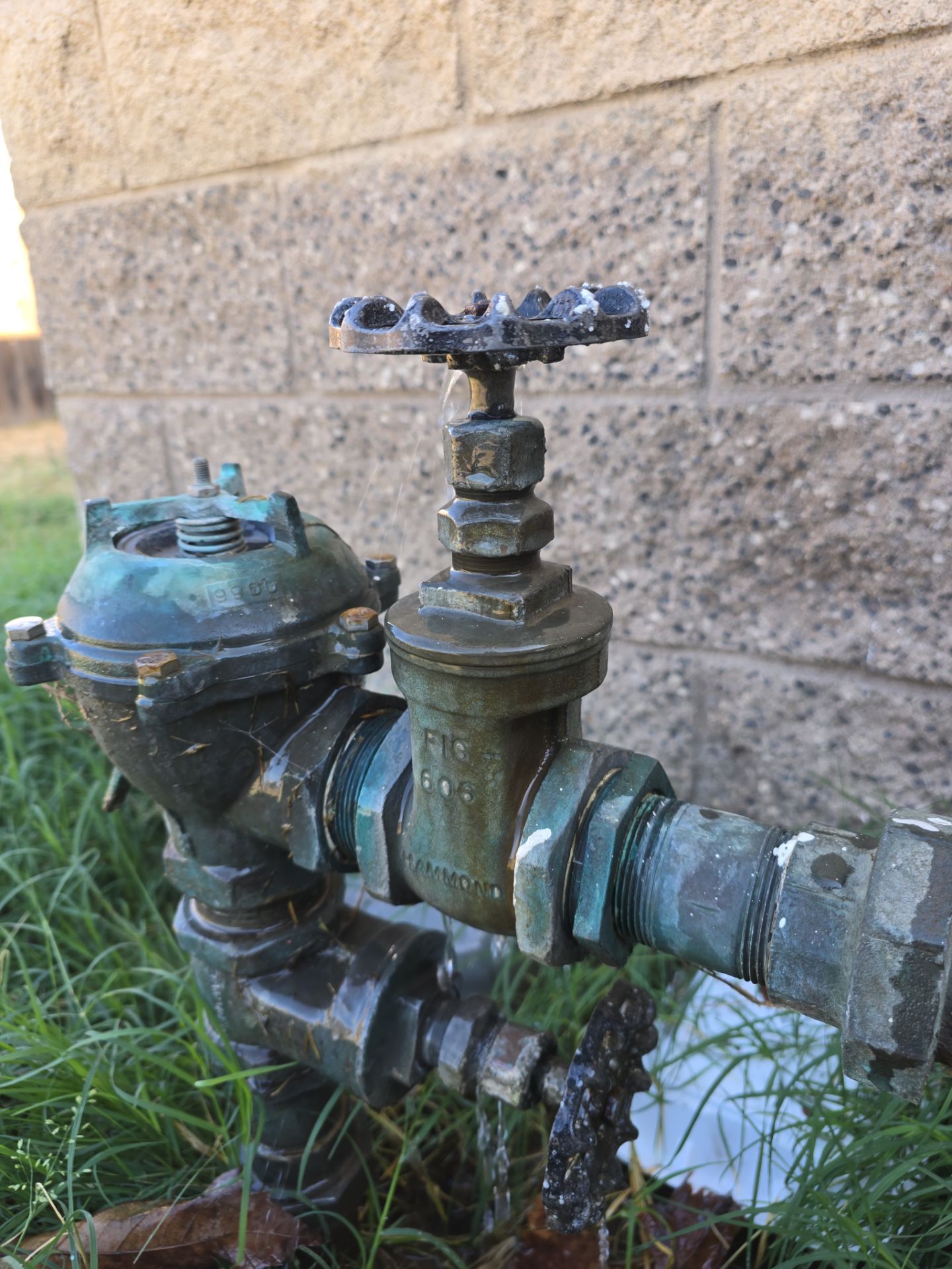 Outdoor Leaking Water Valve Repair by Us Plumbing