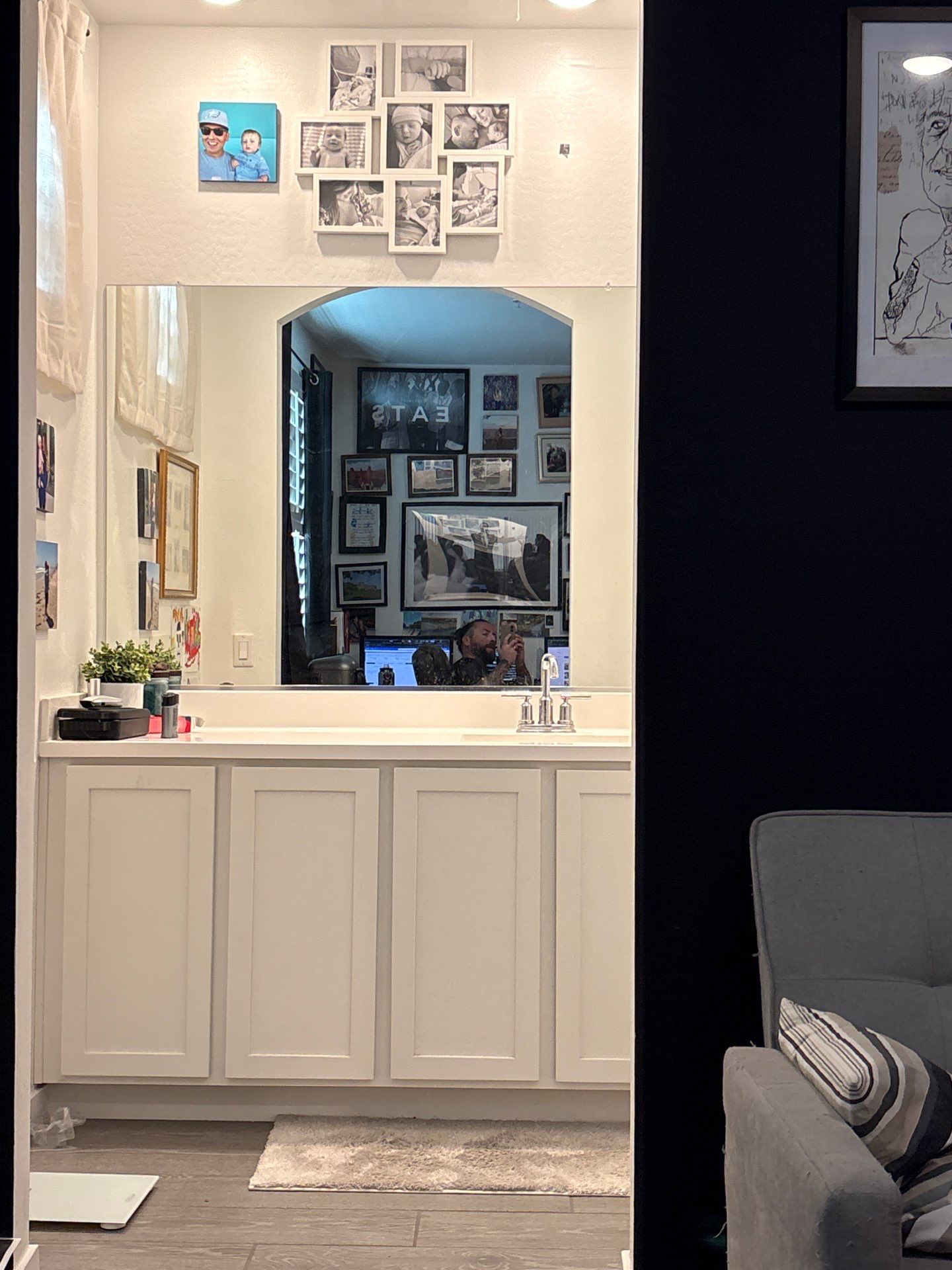 Home Office Setup and Bathroom Renovation in Yuma, AZ by CompanyCam Sales Demo