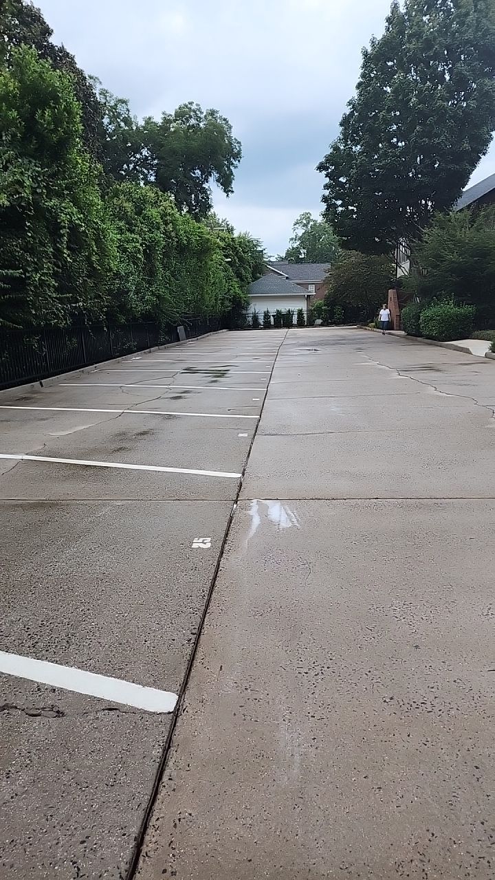 building clean using cleaner by Power Wash Masters LLC