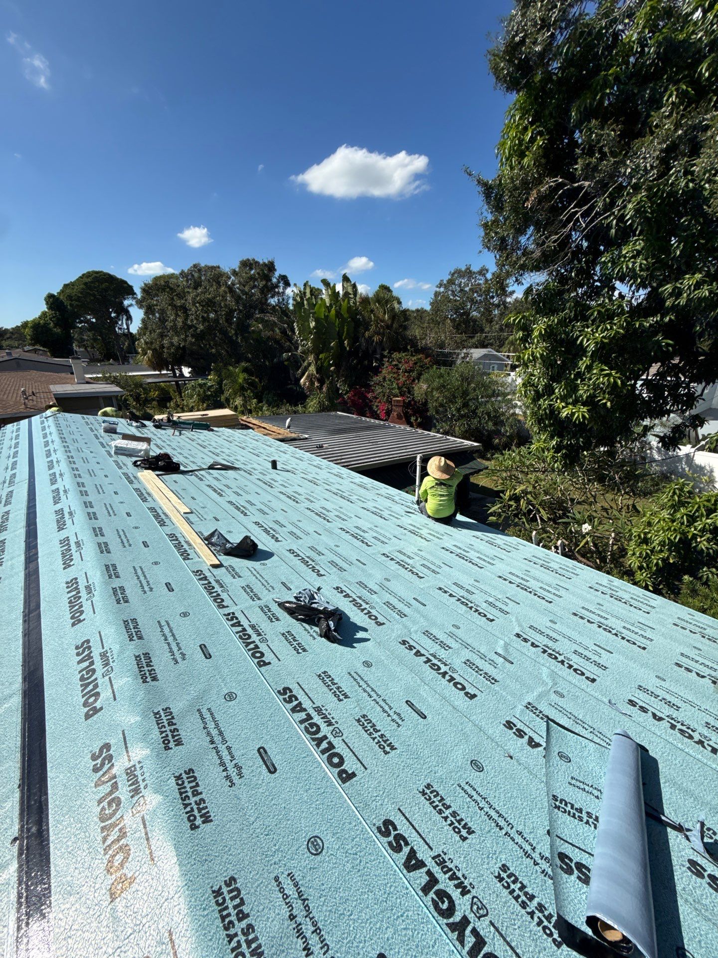Project in St. Petersburg 33710 by Mitchell Roofing Company LLC 