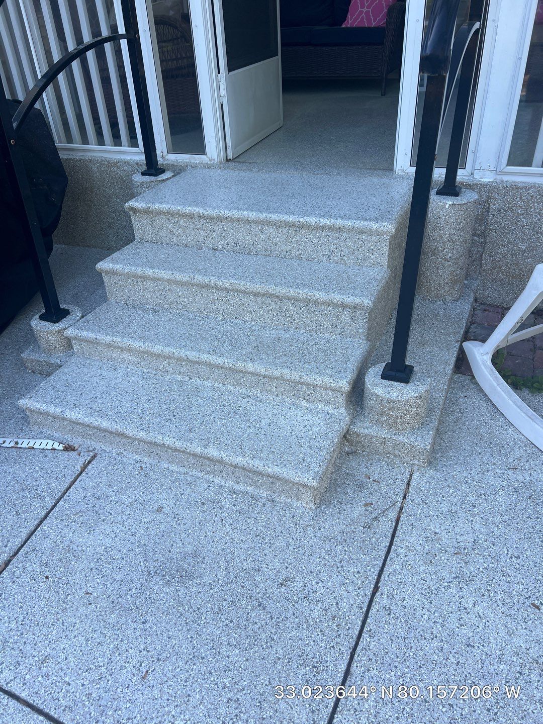 Pool Deck using AcryFin by DuraSeal