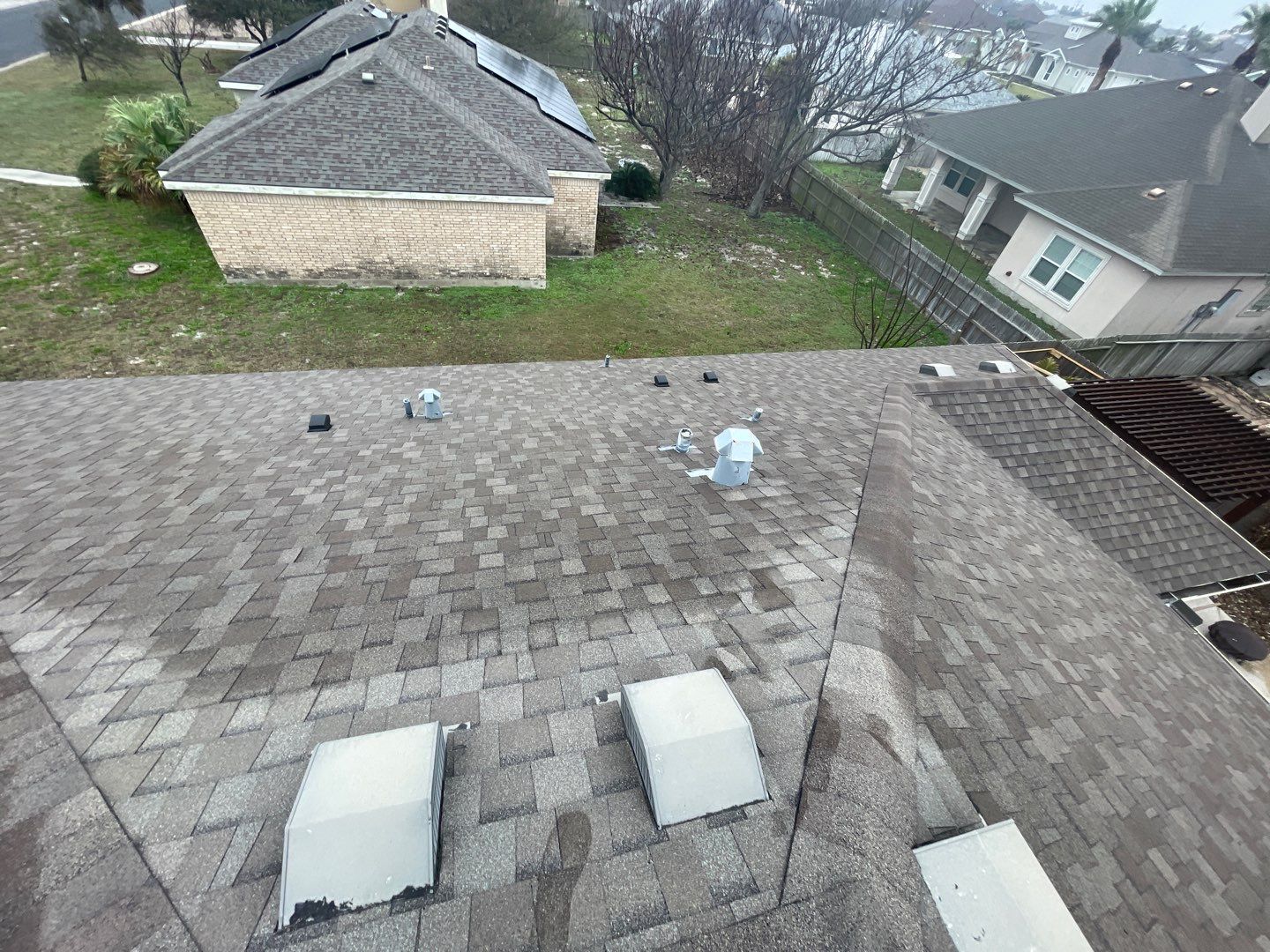 Residential Roofing Repair using Attic Vents by Lighthouse Roofing