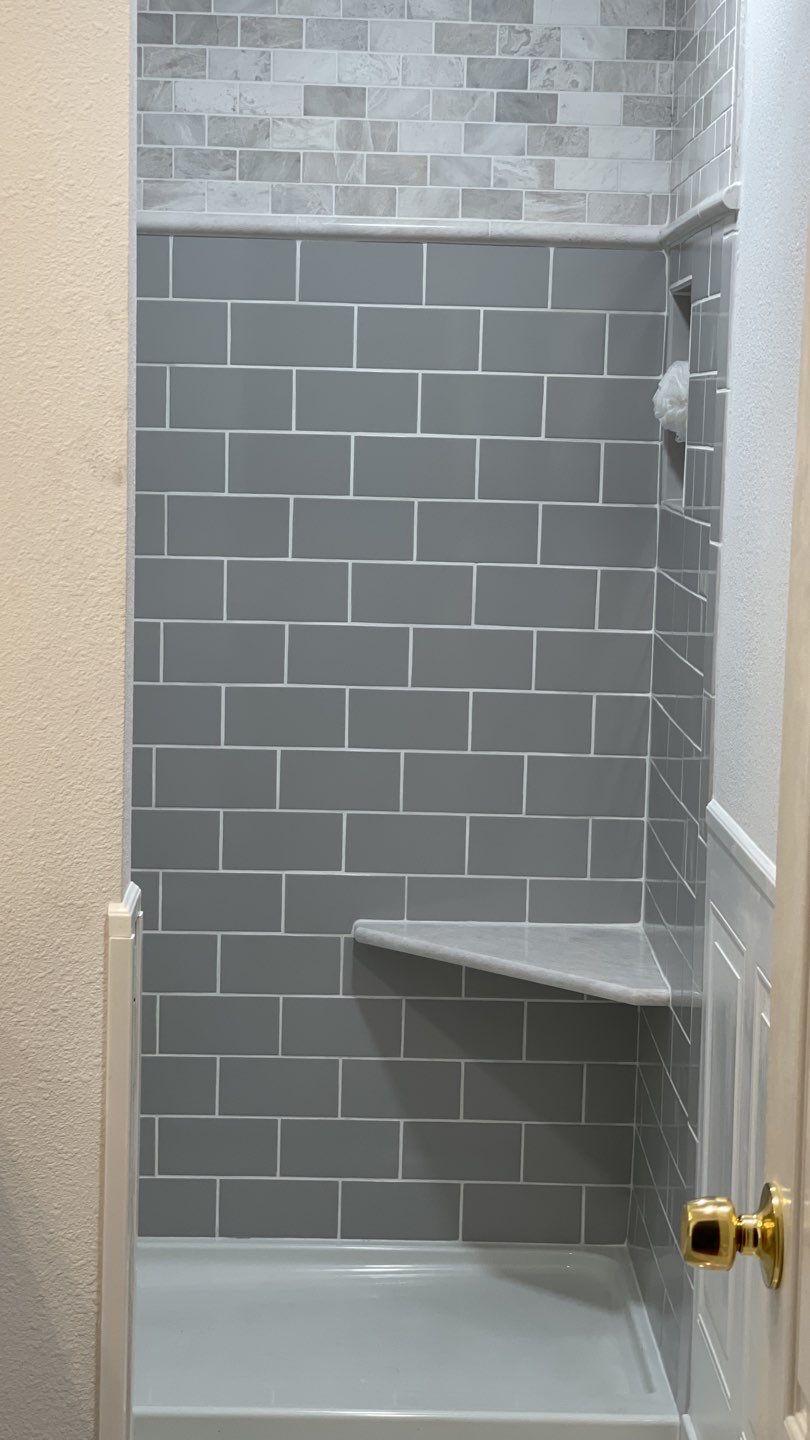 Full Bathroom Remodel by First United Roofing & Construction