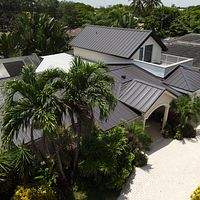 24ga 1" Nail-Strip Dark Bronze by Total Roofing System The Metal Roof Experts
