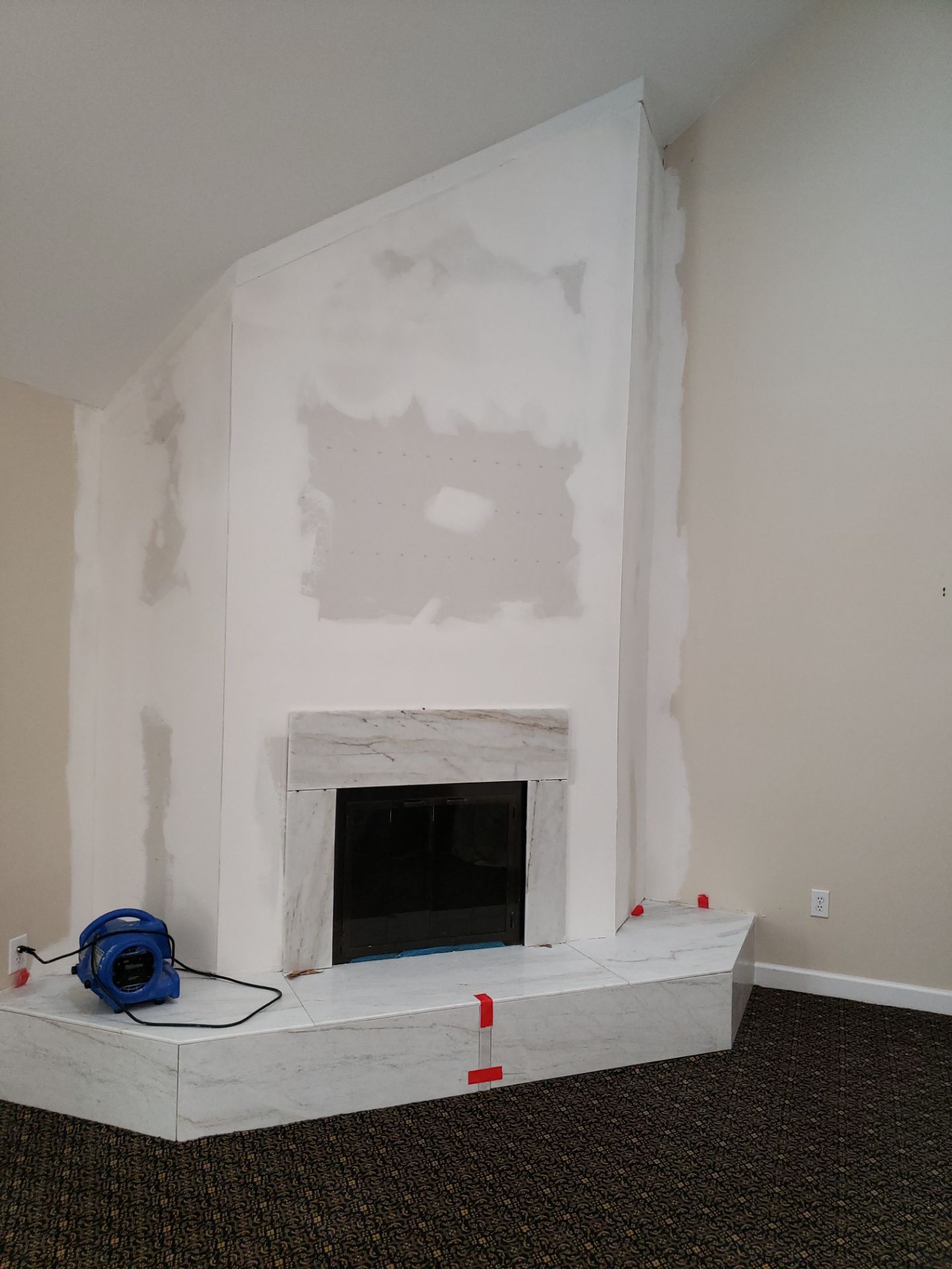 š„ Dramatic Fireplace Transformation by A Step Above Handy LLC