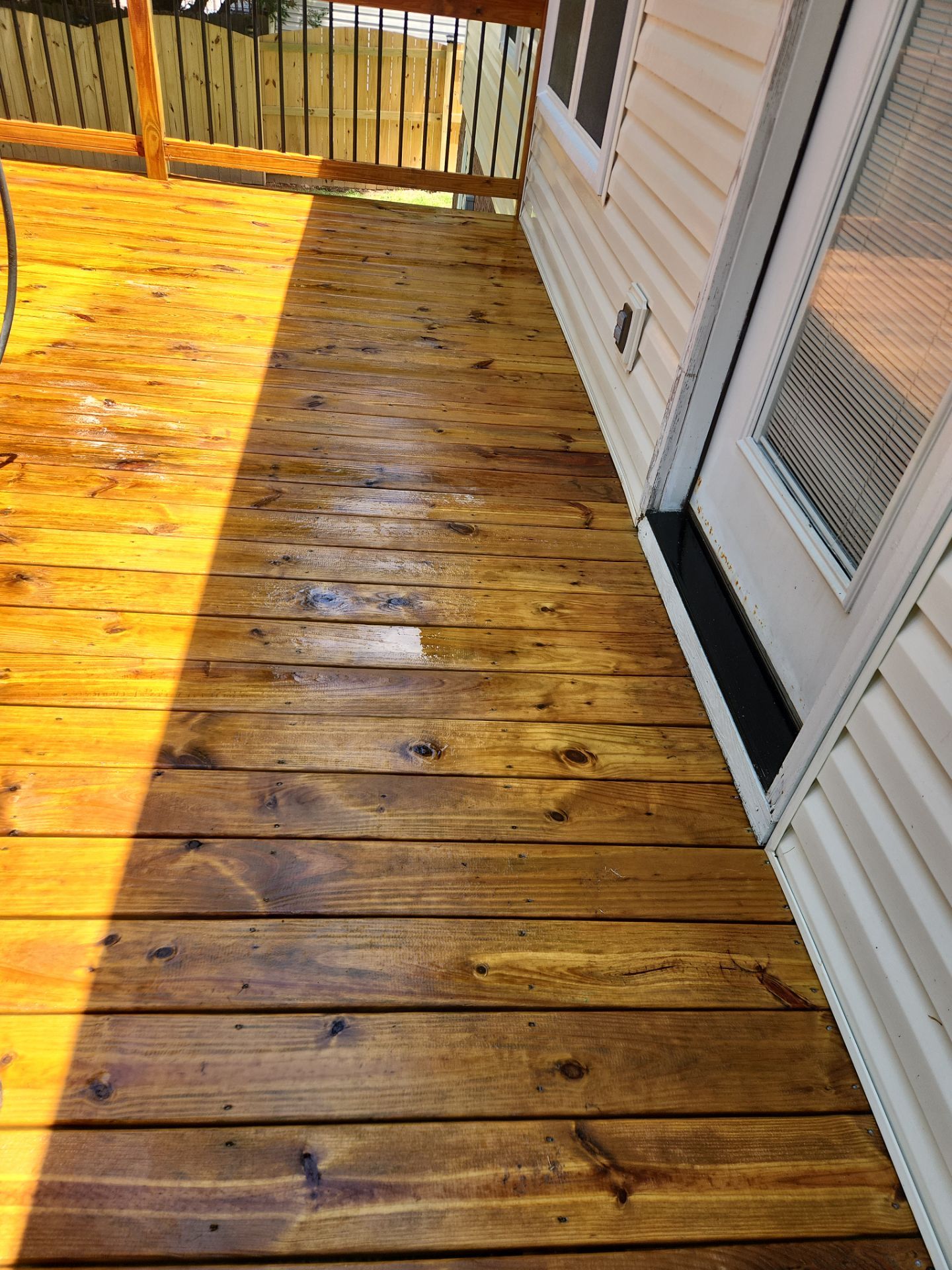 Wood Deck and Fence using Wood Sealant by DuraSeal