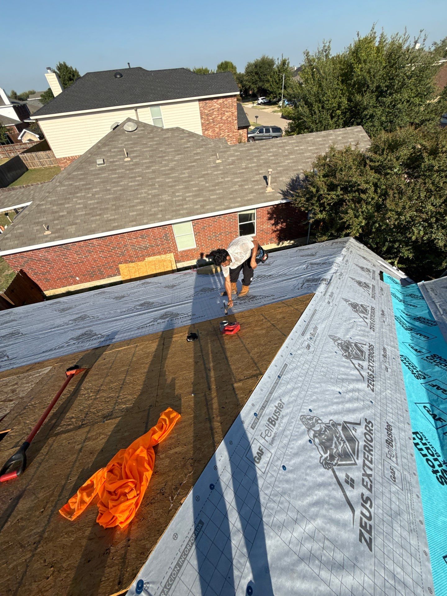 Project in Arlington  by Zeus Exteriors