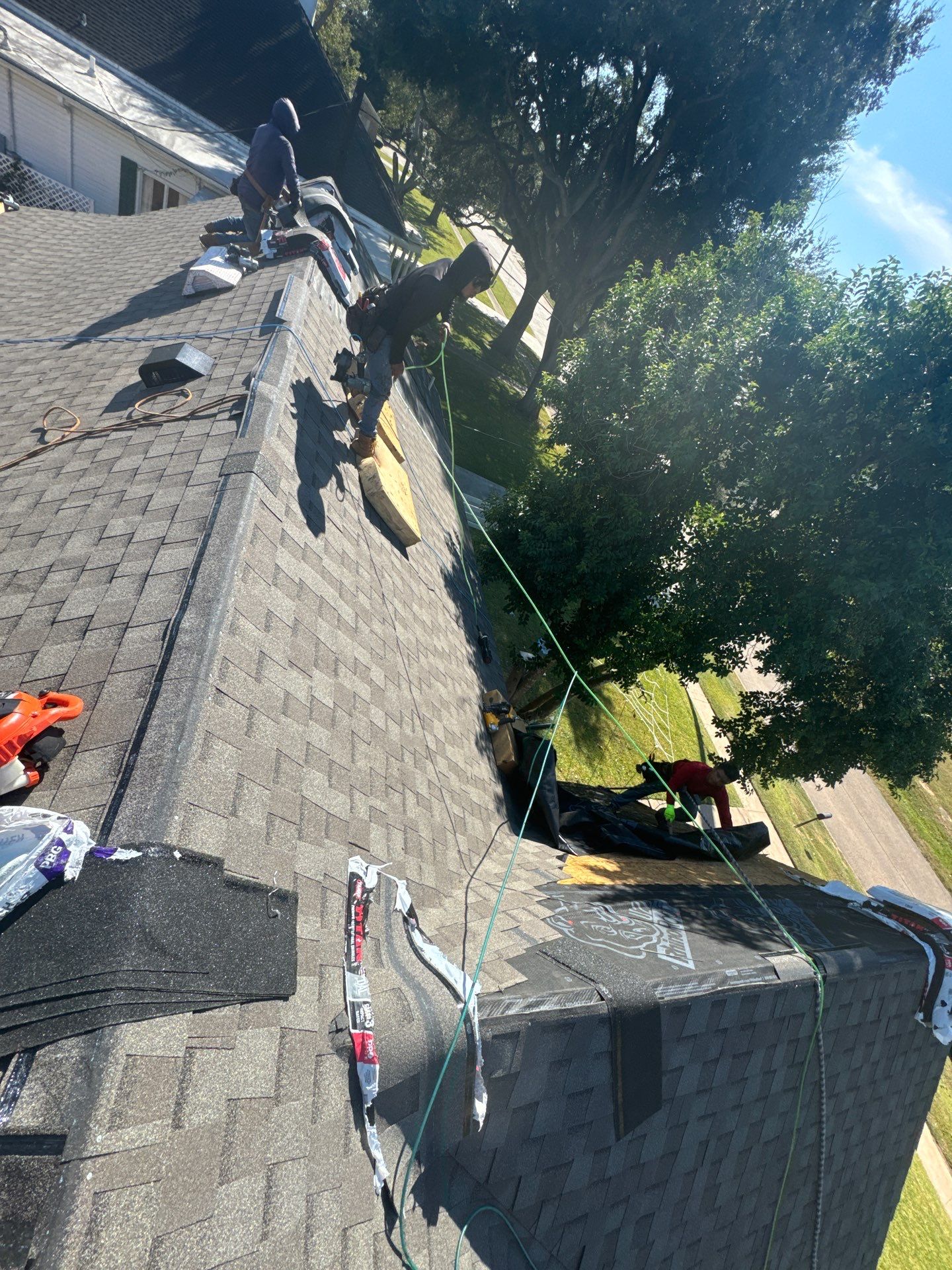 Residential Roofing Repair using Owen's Corning Duration (Lifetime) Shingles by Roof Repair Company