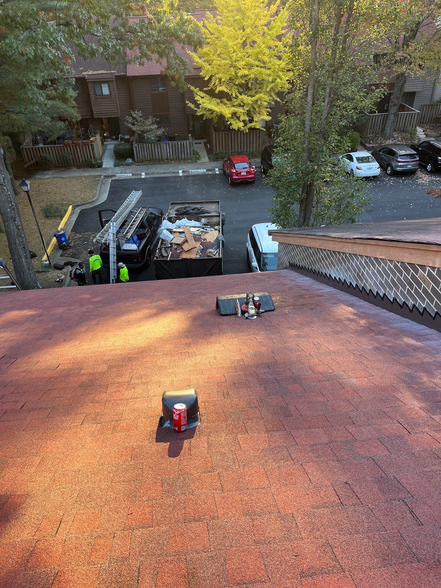 Reston: Residential Roof Replacement with CertainTeed Landmark Pro Designer Shingles in Max Def Red Oak by RM Banning, Inc.