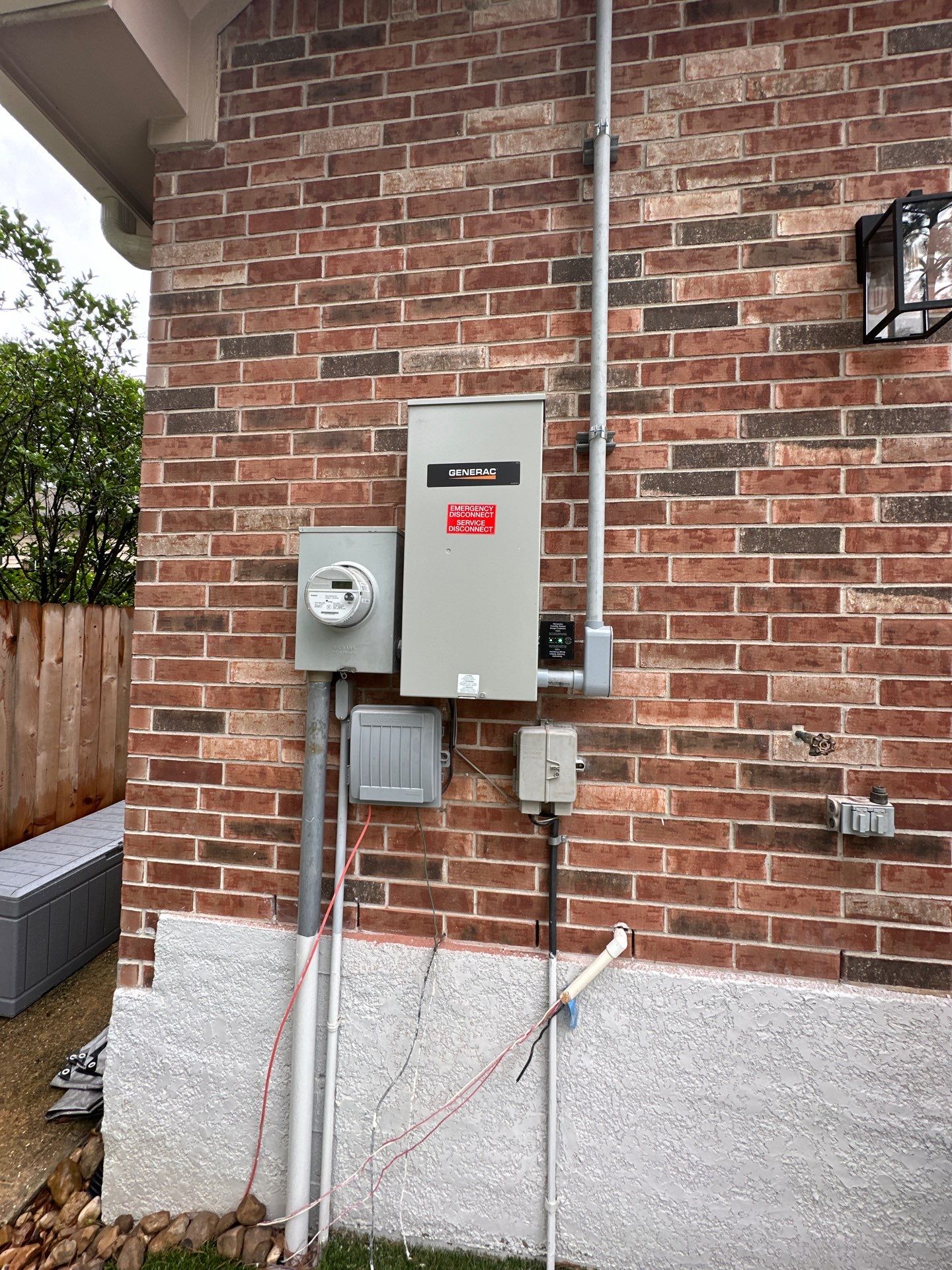 Residential Generac Standby Generator Installation in Spring, Texas by GenTex Elite Services