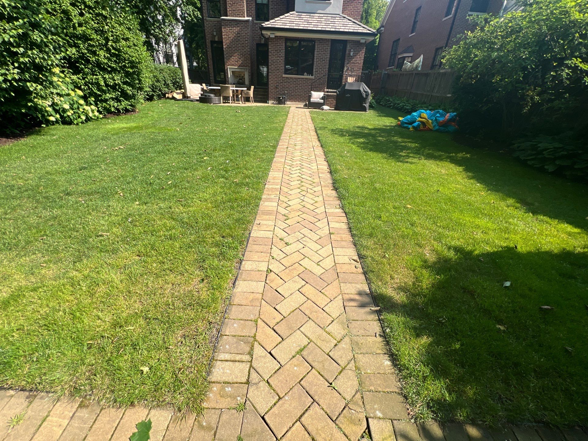 brick paver repair  using Structure bond Techniseal by Northern Power Washing LLC.