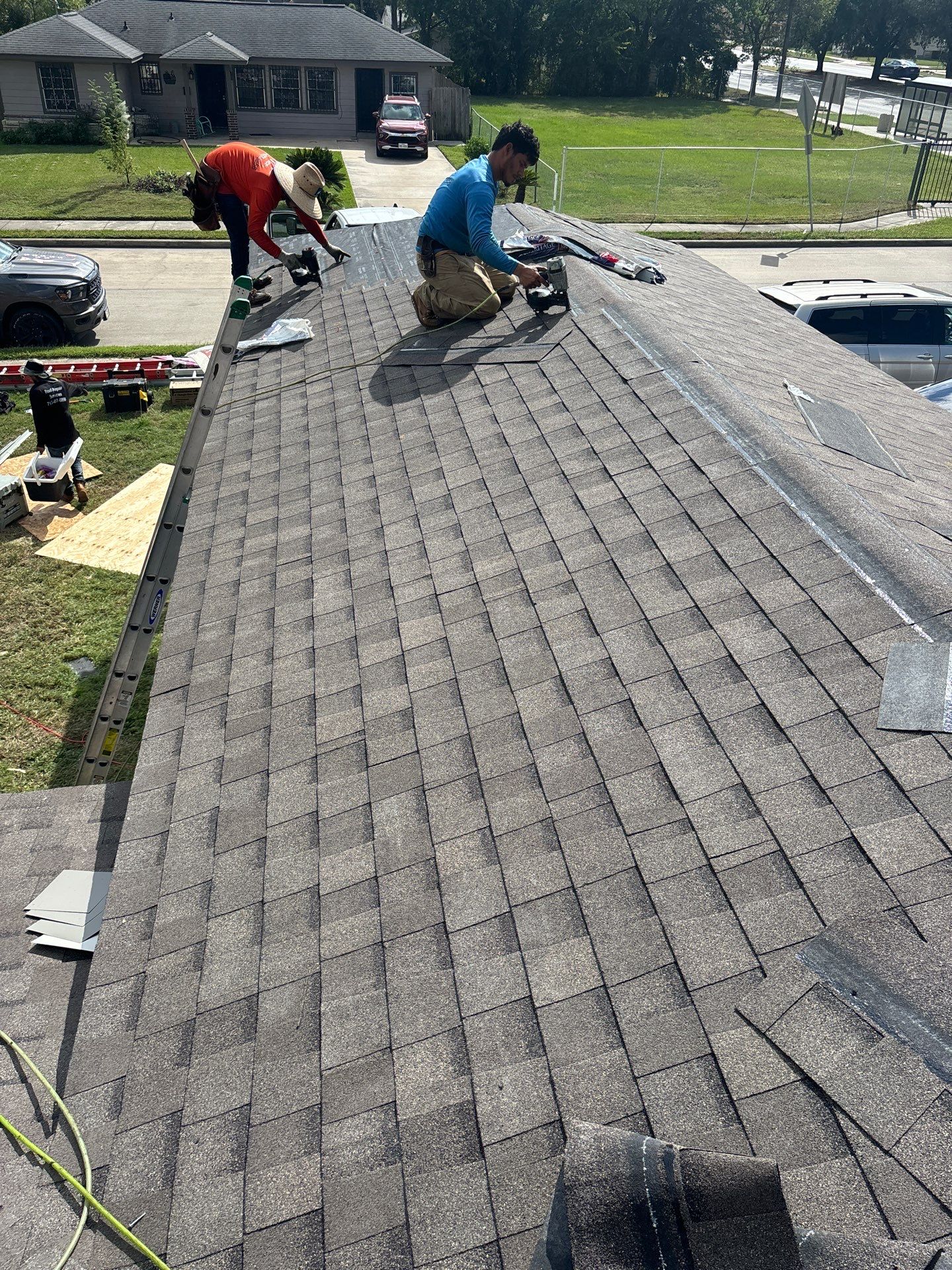 Residential Roofing Repair using Owen's Corning Duration (Lifetime) Shingles by Roof Repair Company