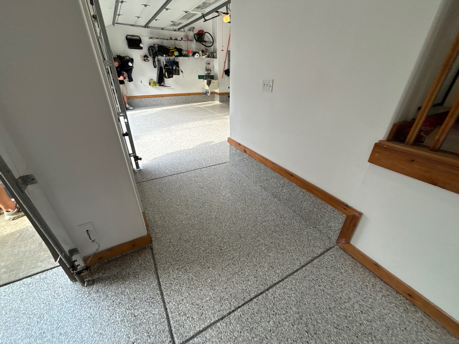 Coyote Garage Floor Coating by Level 10 Coatings
