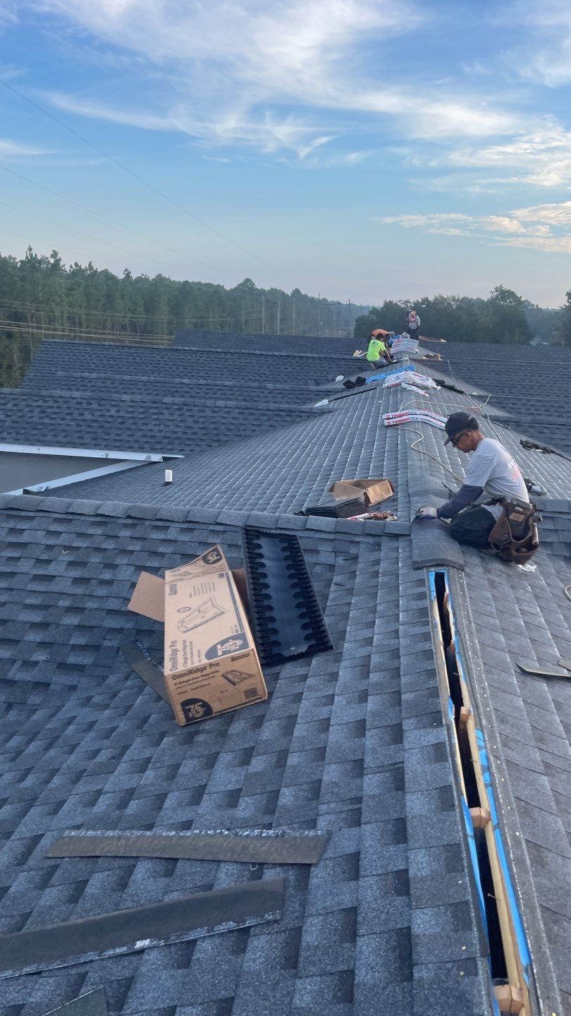 Commercial Roofing Installation using Roof Replacement by American Roofing & Construction LLC