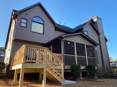 Custom Screened-In Porch and Deck Addition in Powder Springs