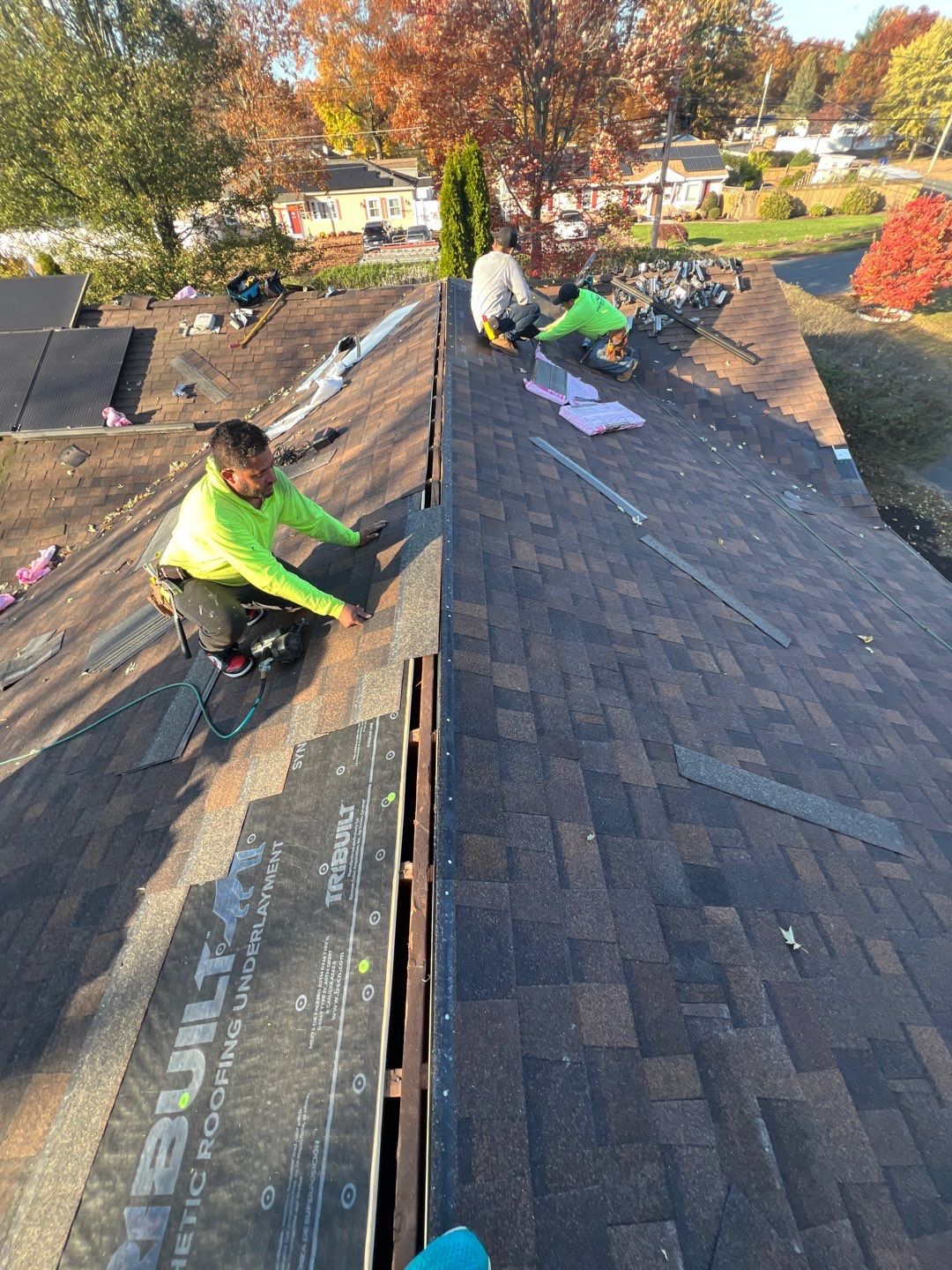 Autumn Brown Shingles by Reimagine Roofing