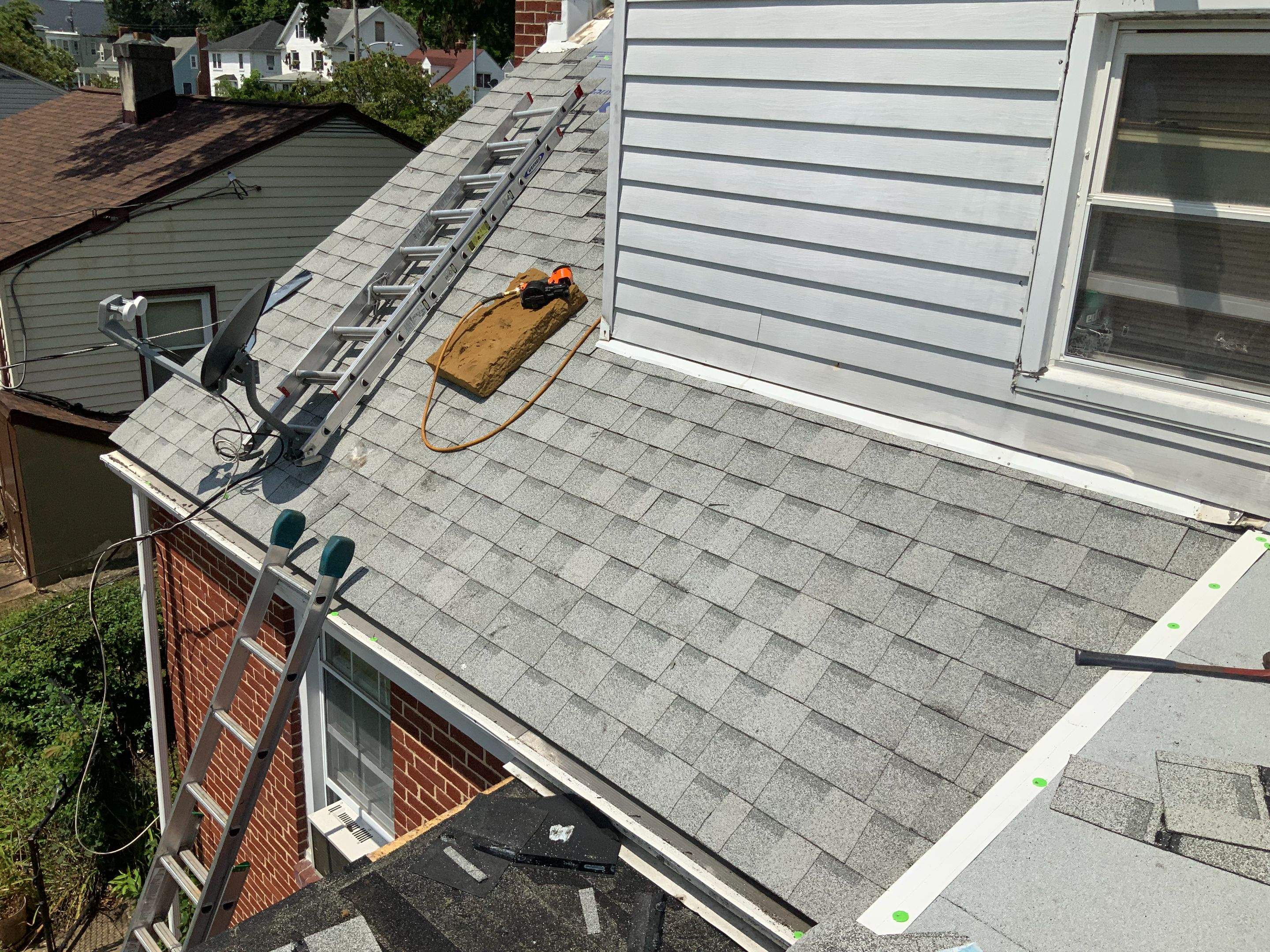 Residential Roofing Installation using Atlas Shingles by Alpha Design Services